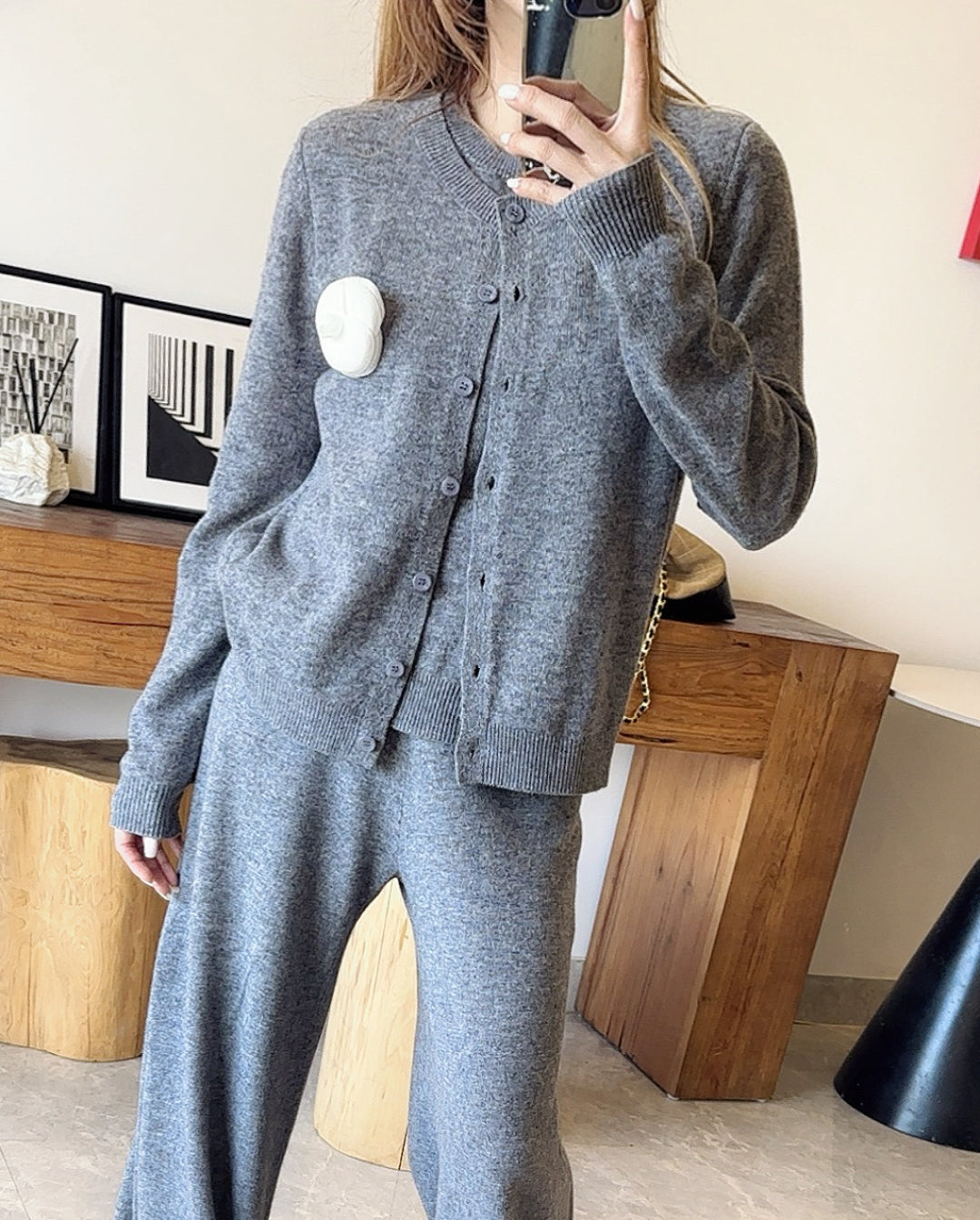 C*nel 25fw wool suit