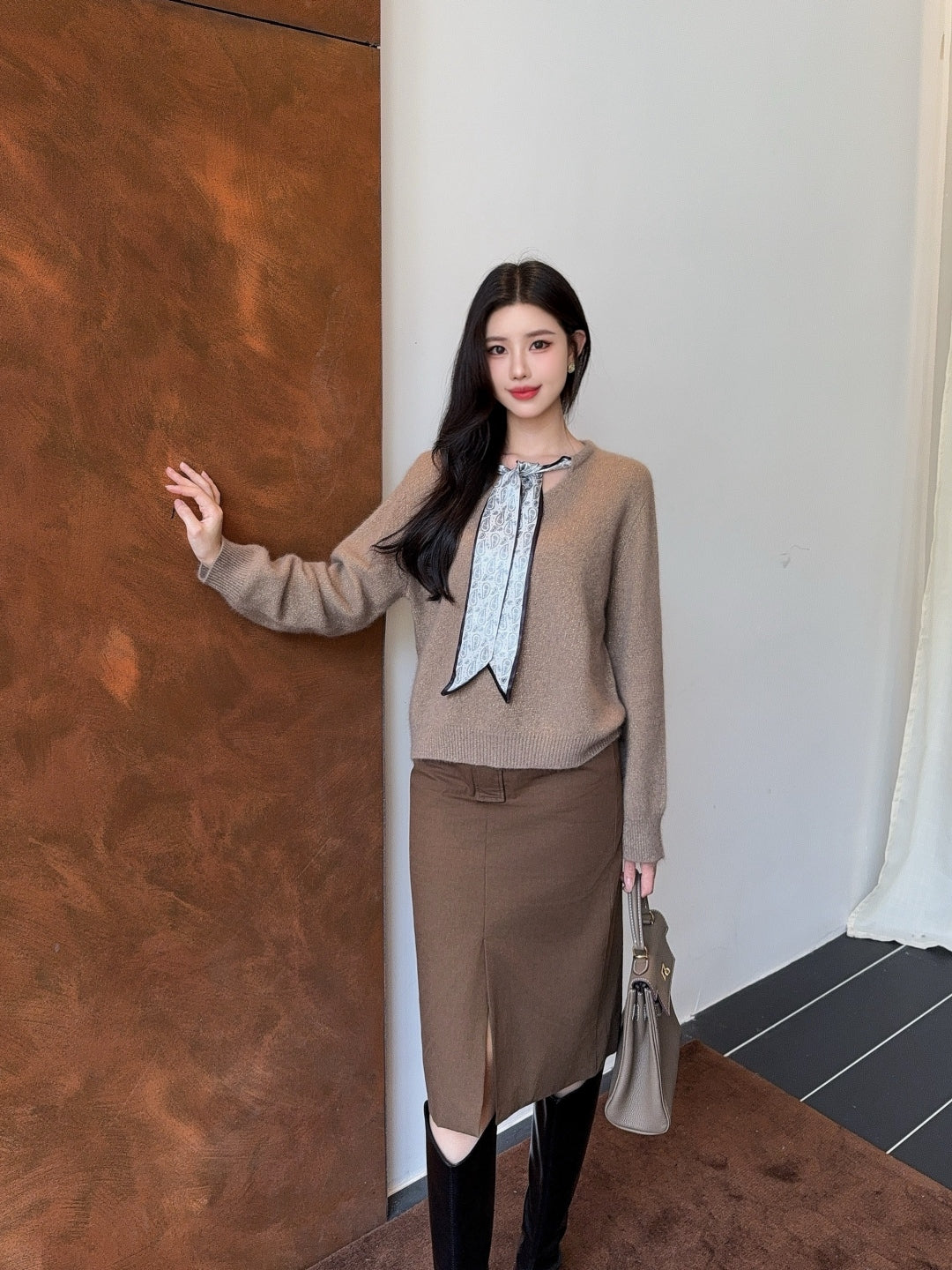 D*r 25fw wool knit sweater