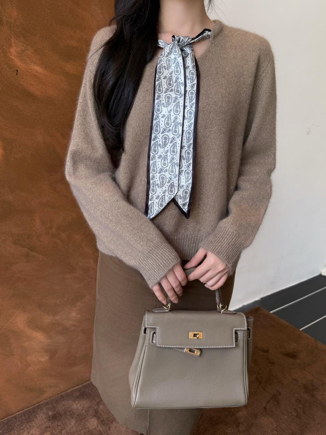 D*r 25fw wool knit sweater