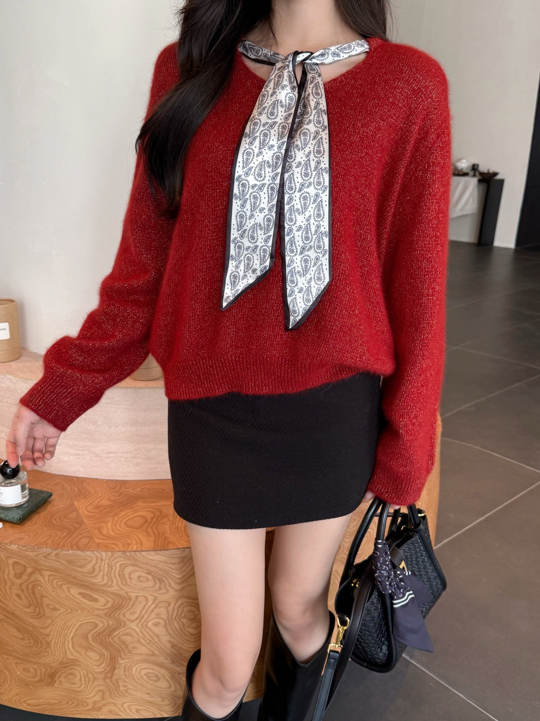 D*r 25fw wool knit sweater