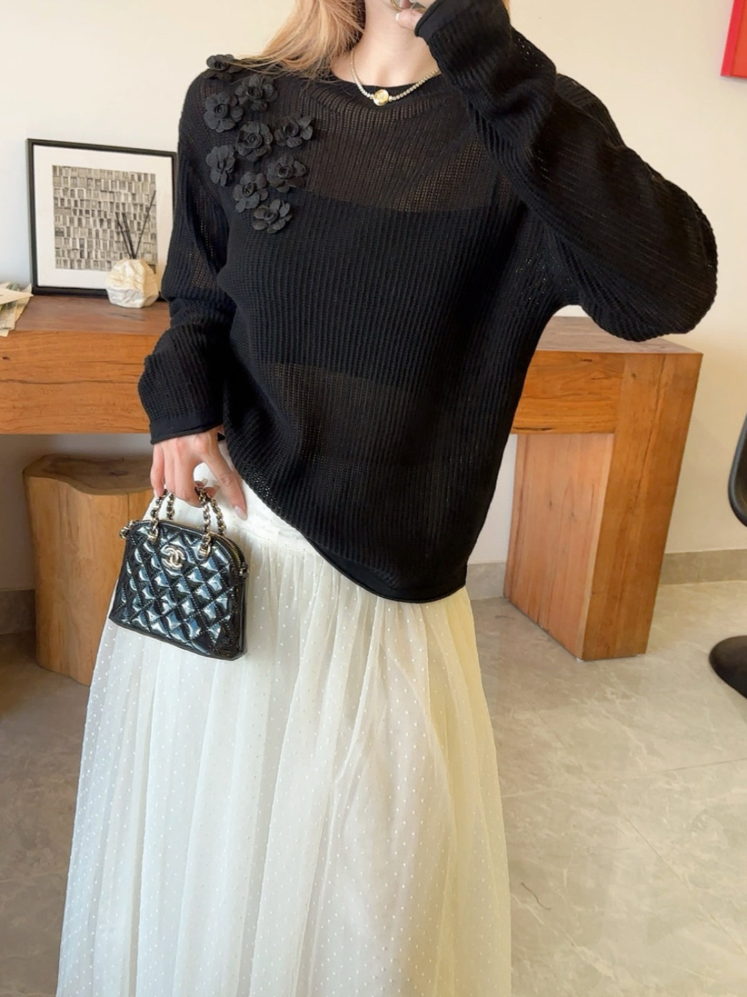 C*nel 25fw knit sweater