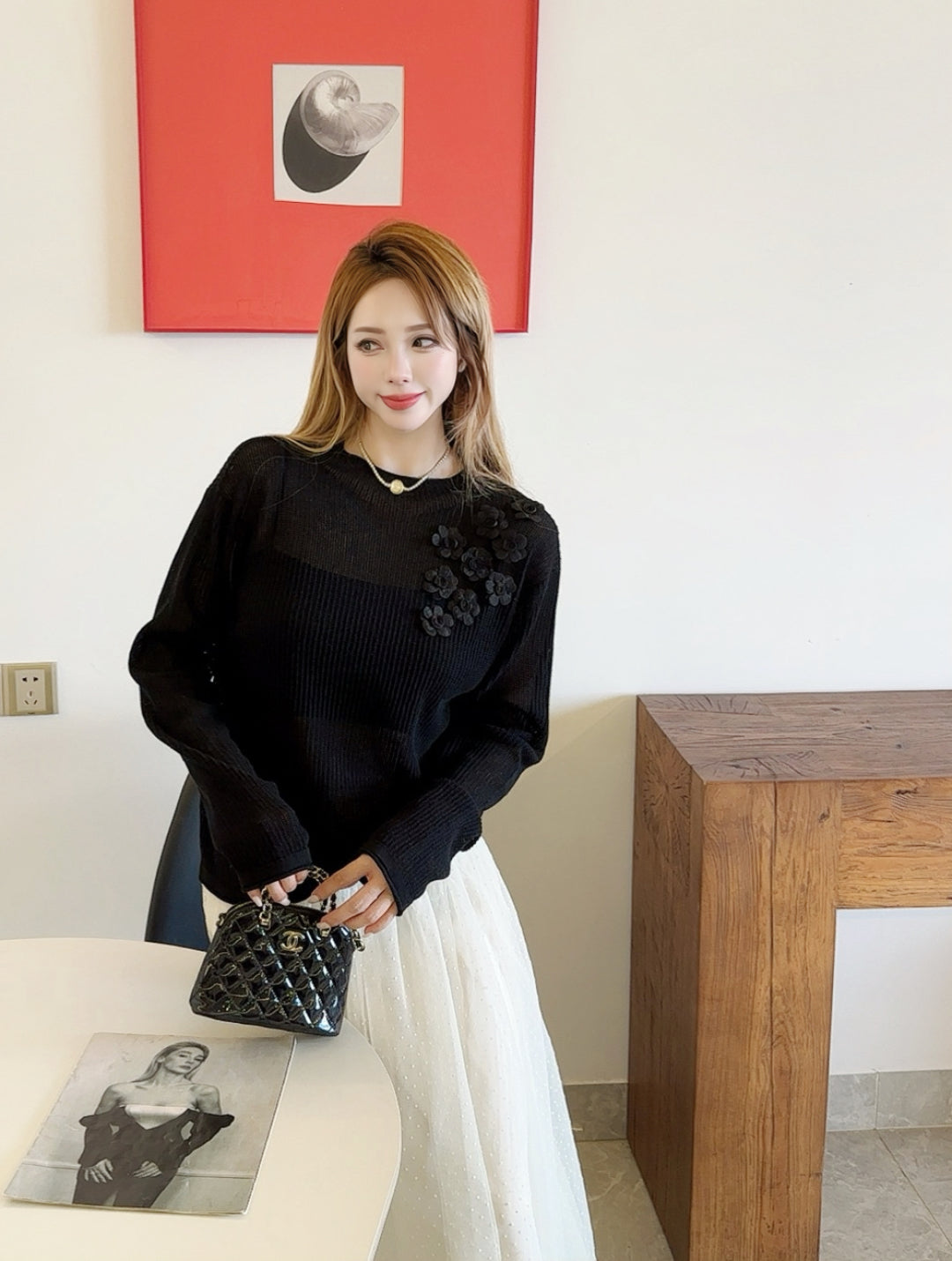 C*nel 25fw knit sweater
