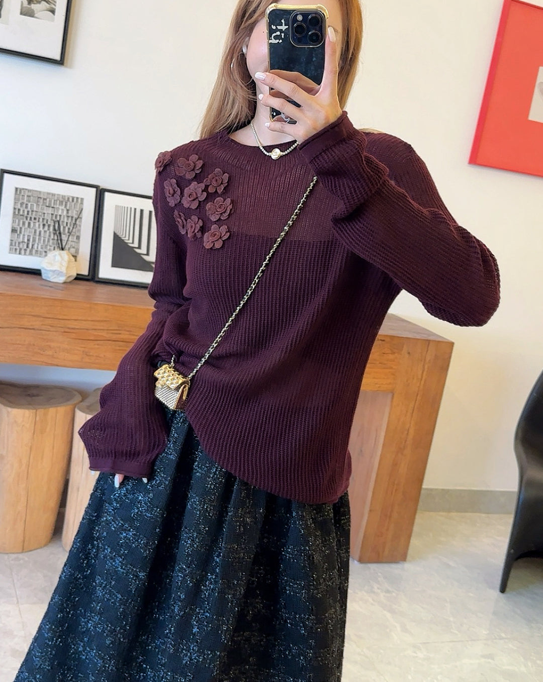 C*nel 25fw knit sweater