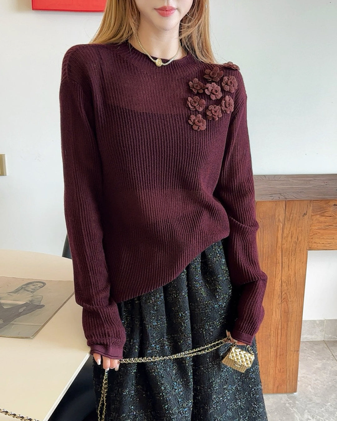 C*nel 25fw knit sweater