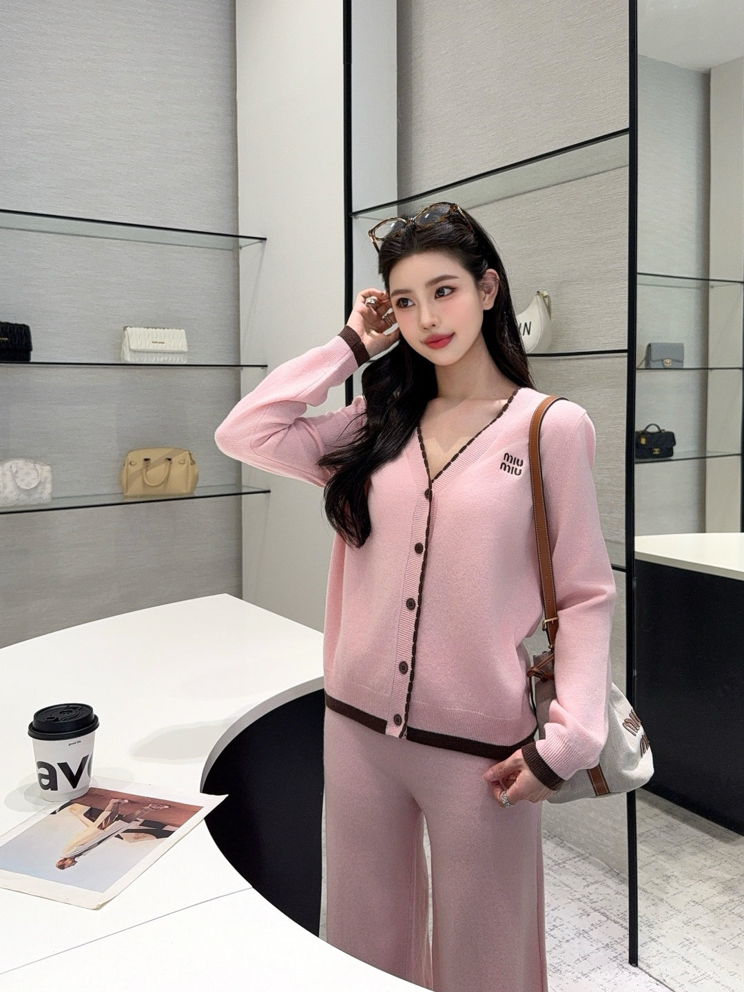 M*u 25fw wool suit