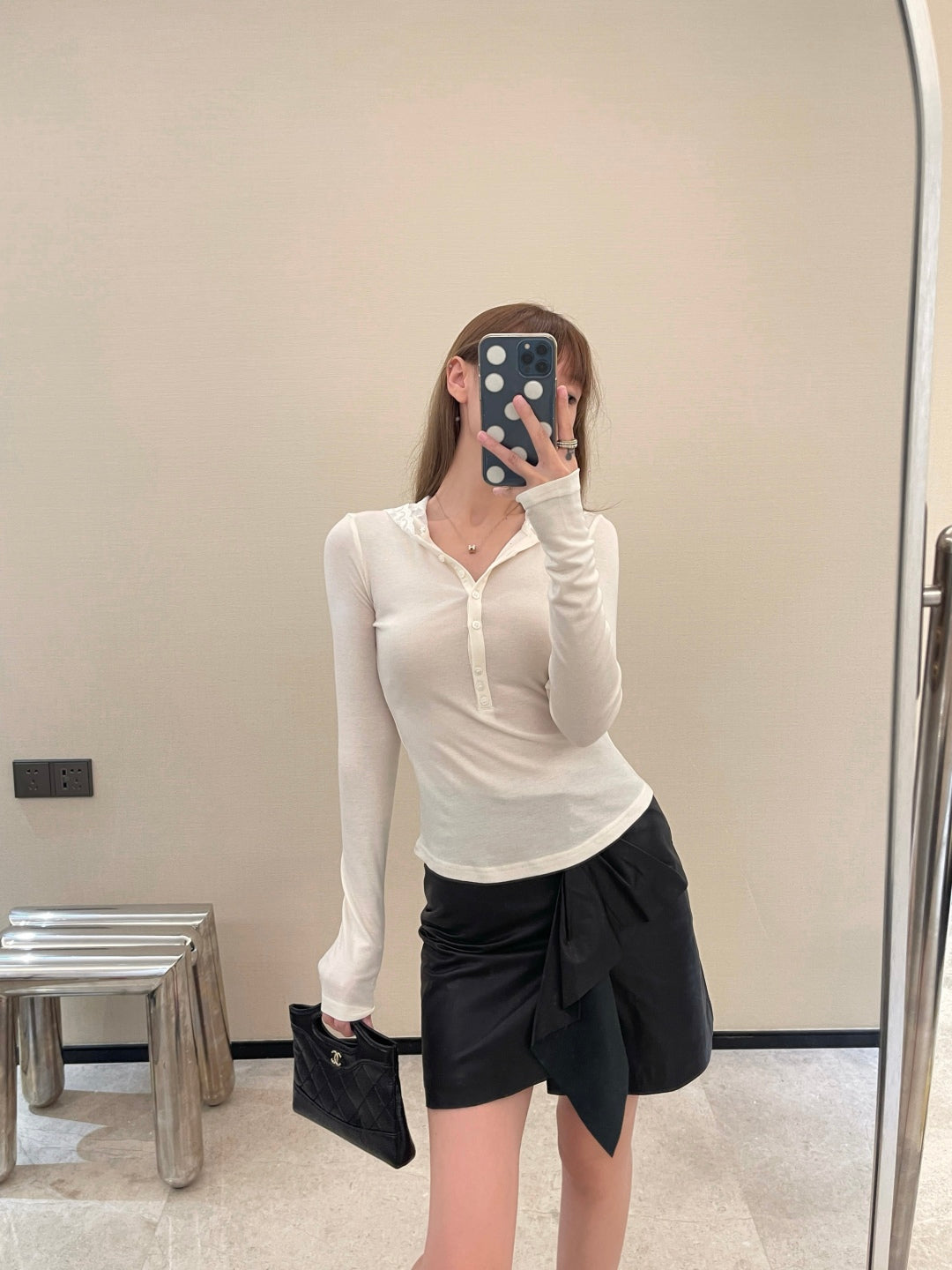 M*u 25fw botton cardingan