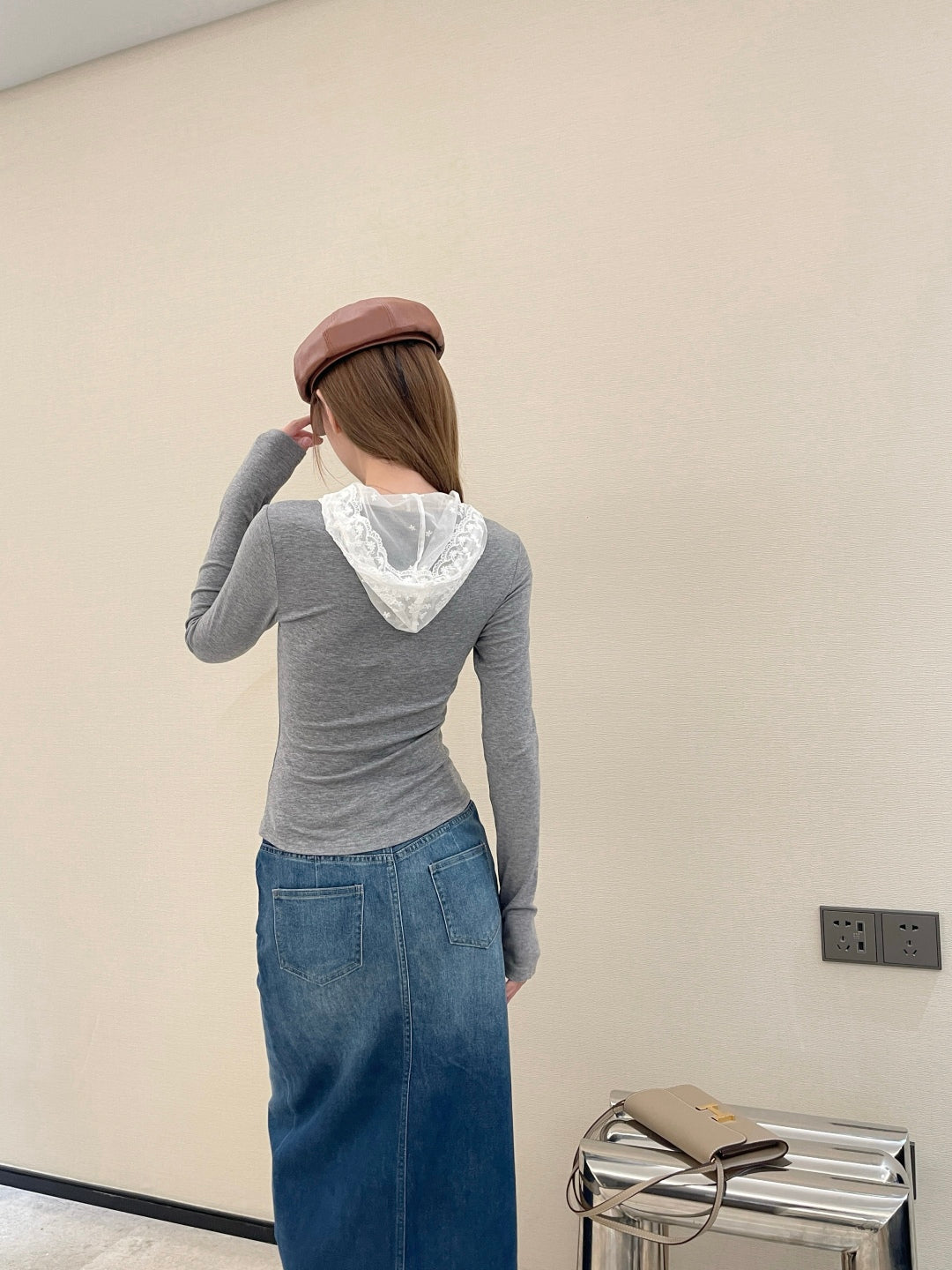 M*u 25fw botton cardingan