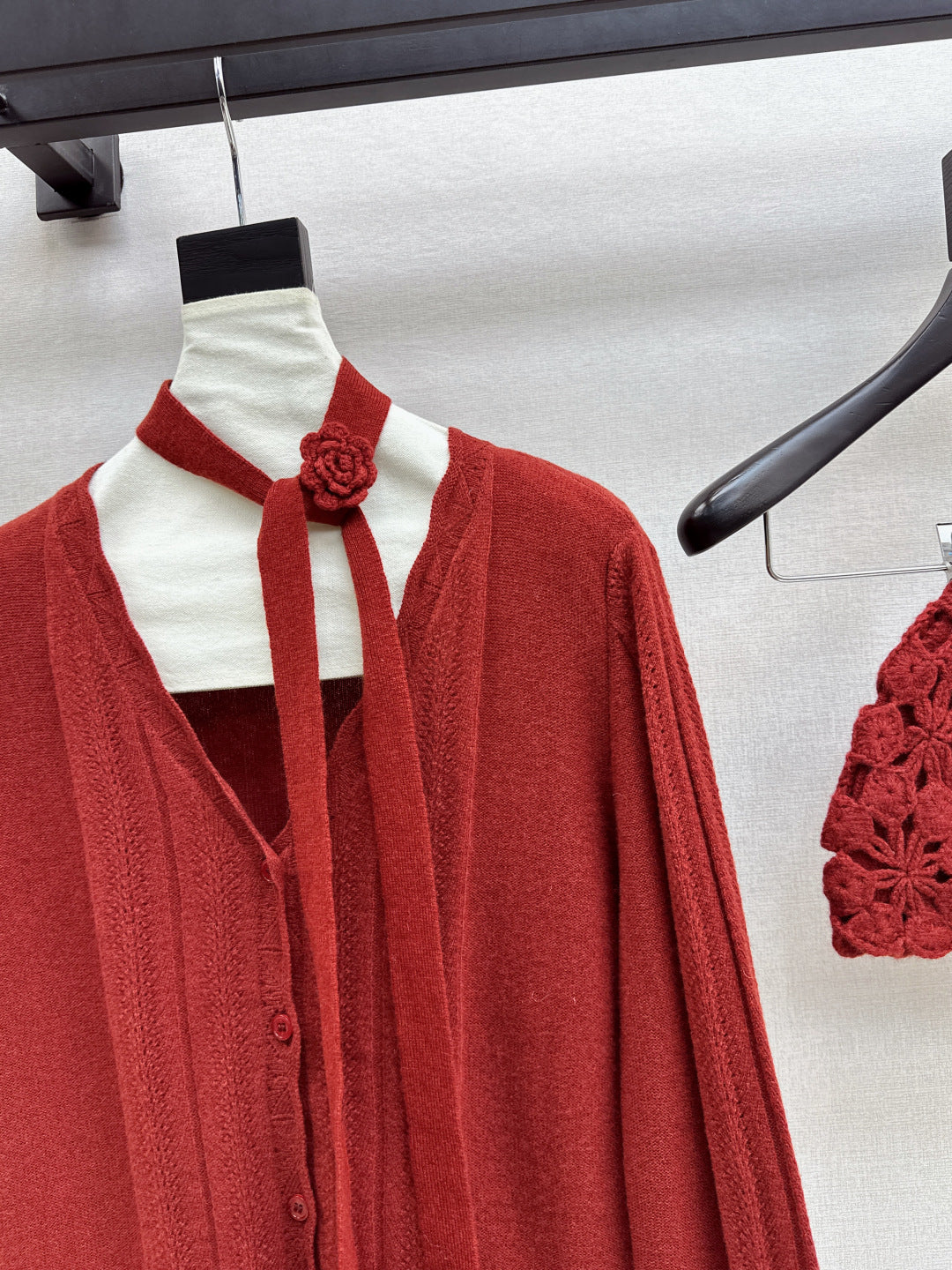 C*nel 25fw knitted cardigan