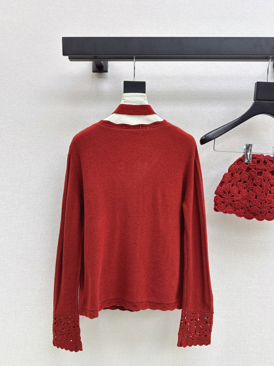 C*nel 25fw knitted cardigan