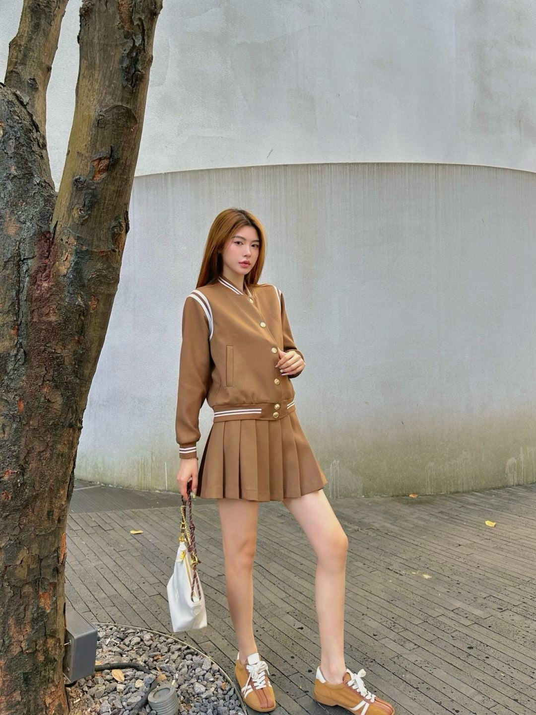 YS* 25fw bomber jacket suit