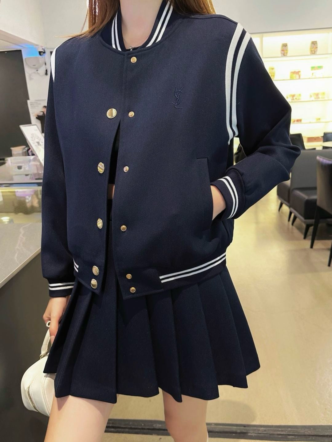 YS* 25fw bomber jacket suit