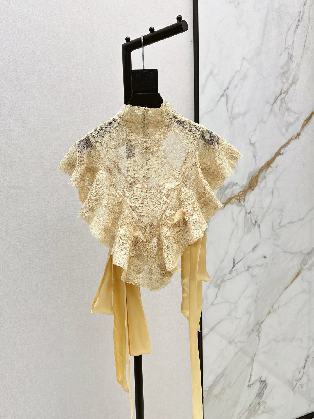Zim* 25ss lace shirt