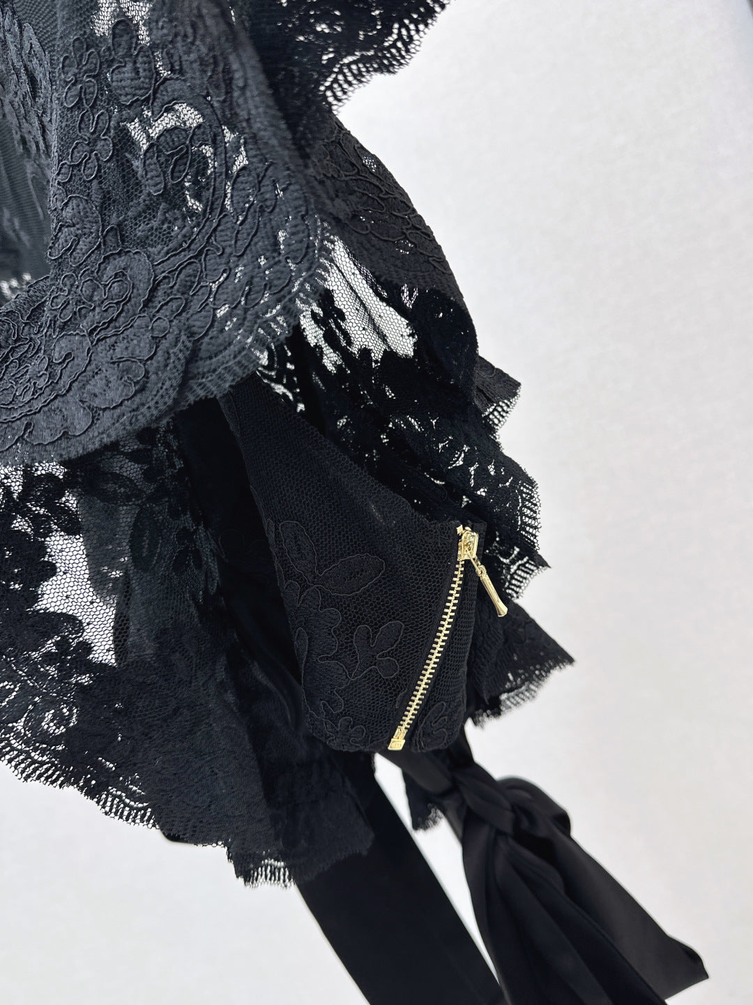 Zim* 25ss lace shirt