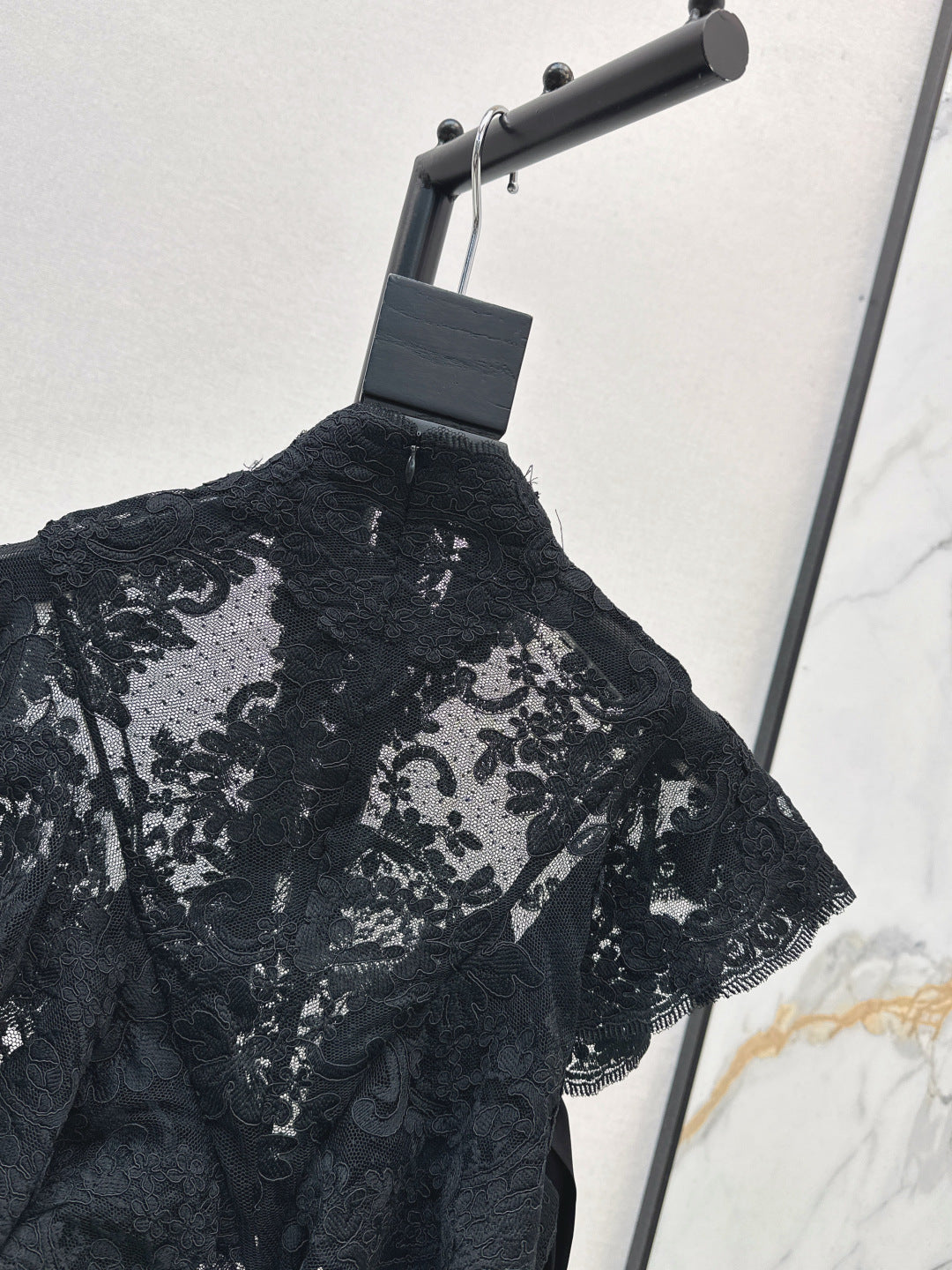 Zim* 25ss lace shirt