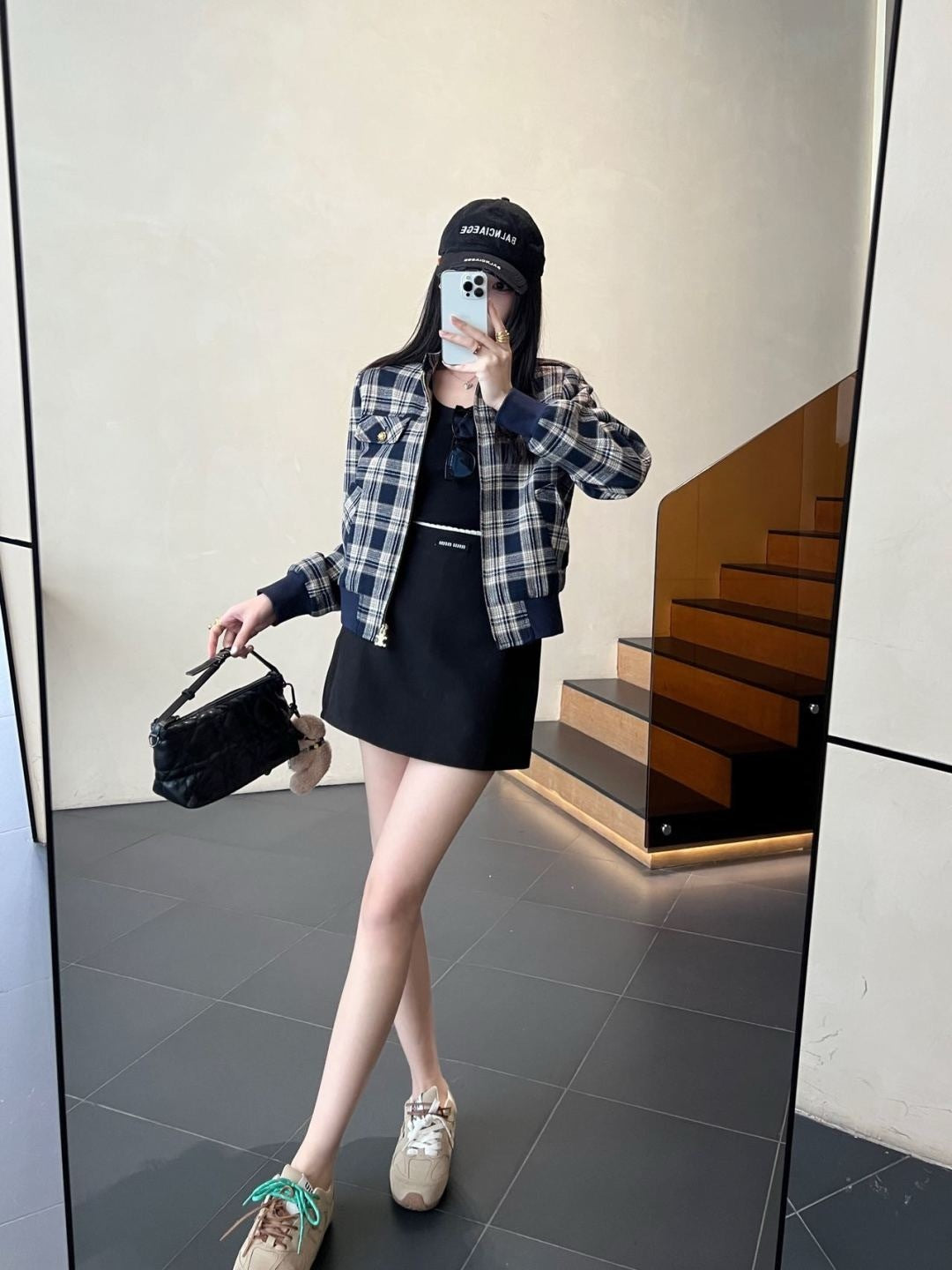 Cel* 25fw plaid jacket