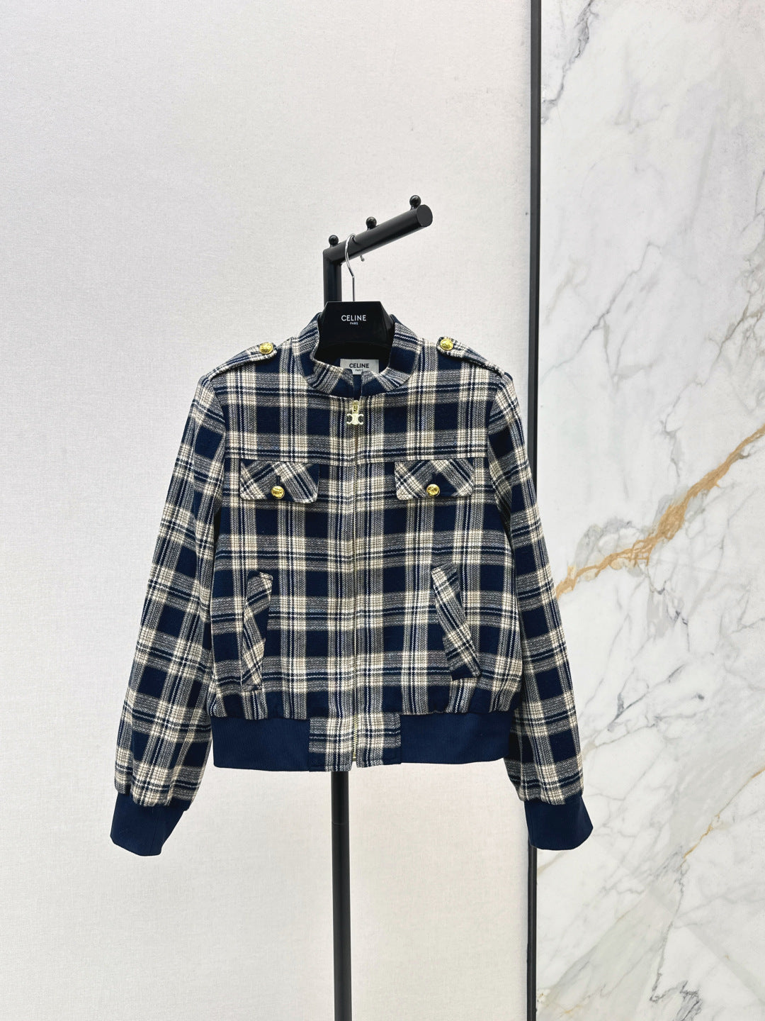Cel* 25fw plaid jacket