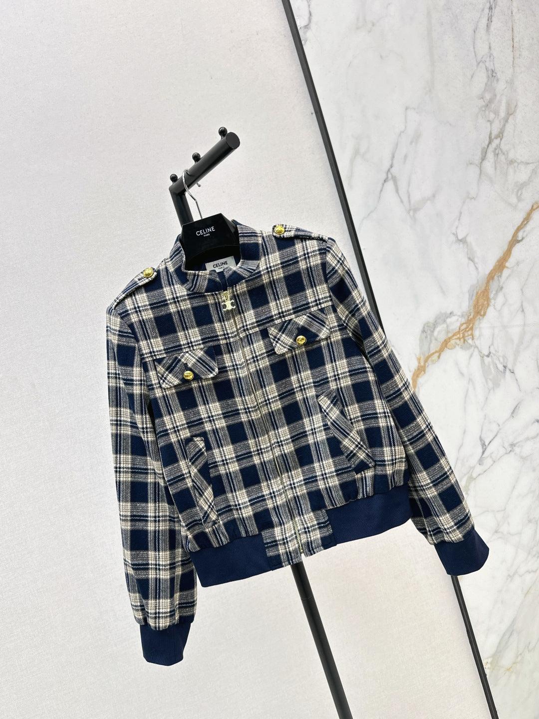 Cel* 25fw plaid jacket