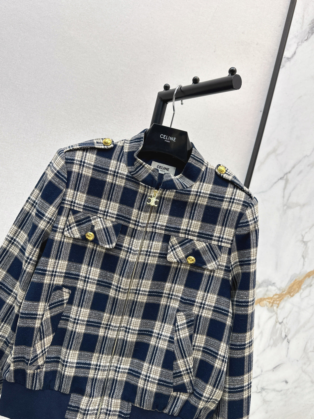 Cel* 25fw plaid jacket