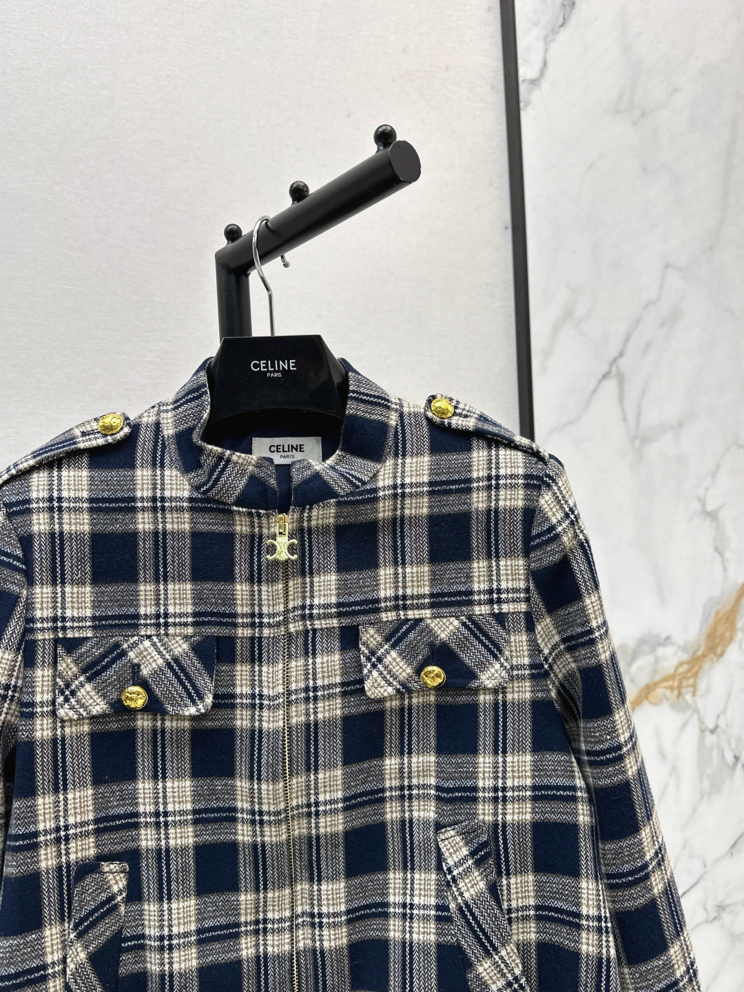 Cel* 25fw plaid jacket
