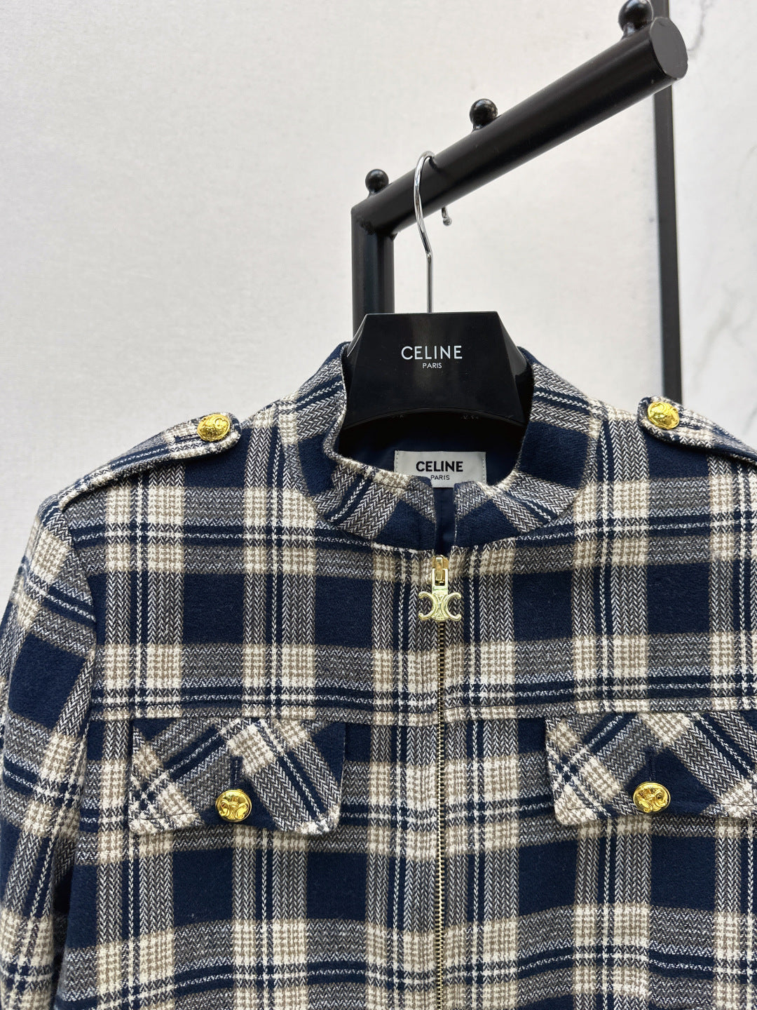 Cel* 25fw plaid jacket