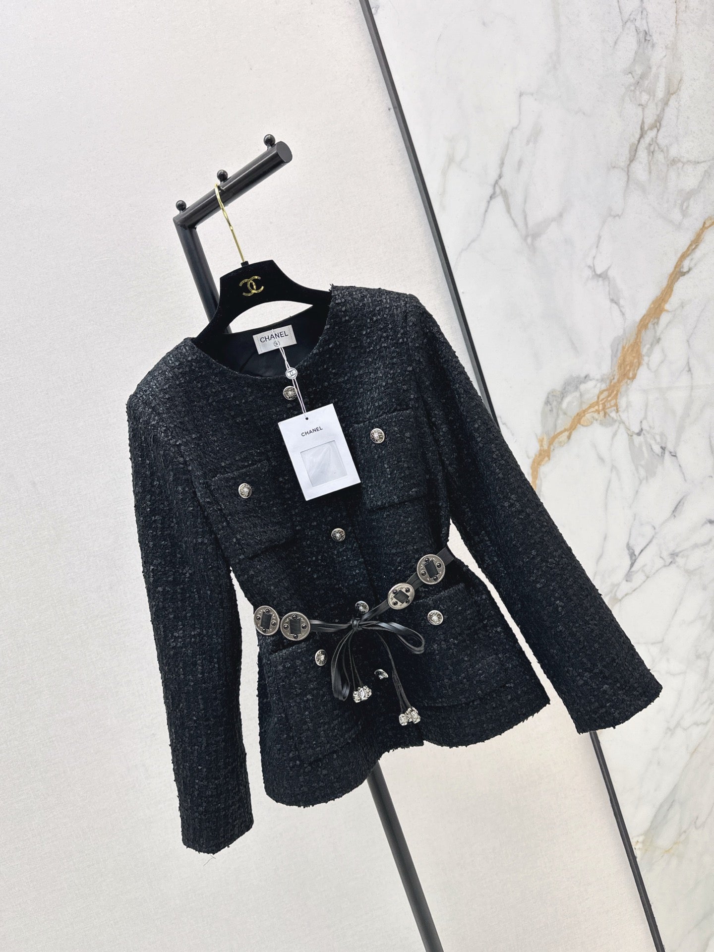 C*nel 25fw knitted jacket