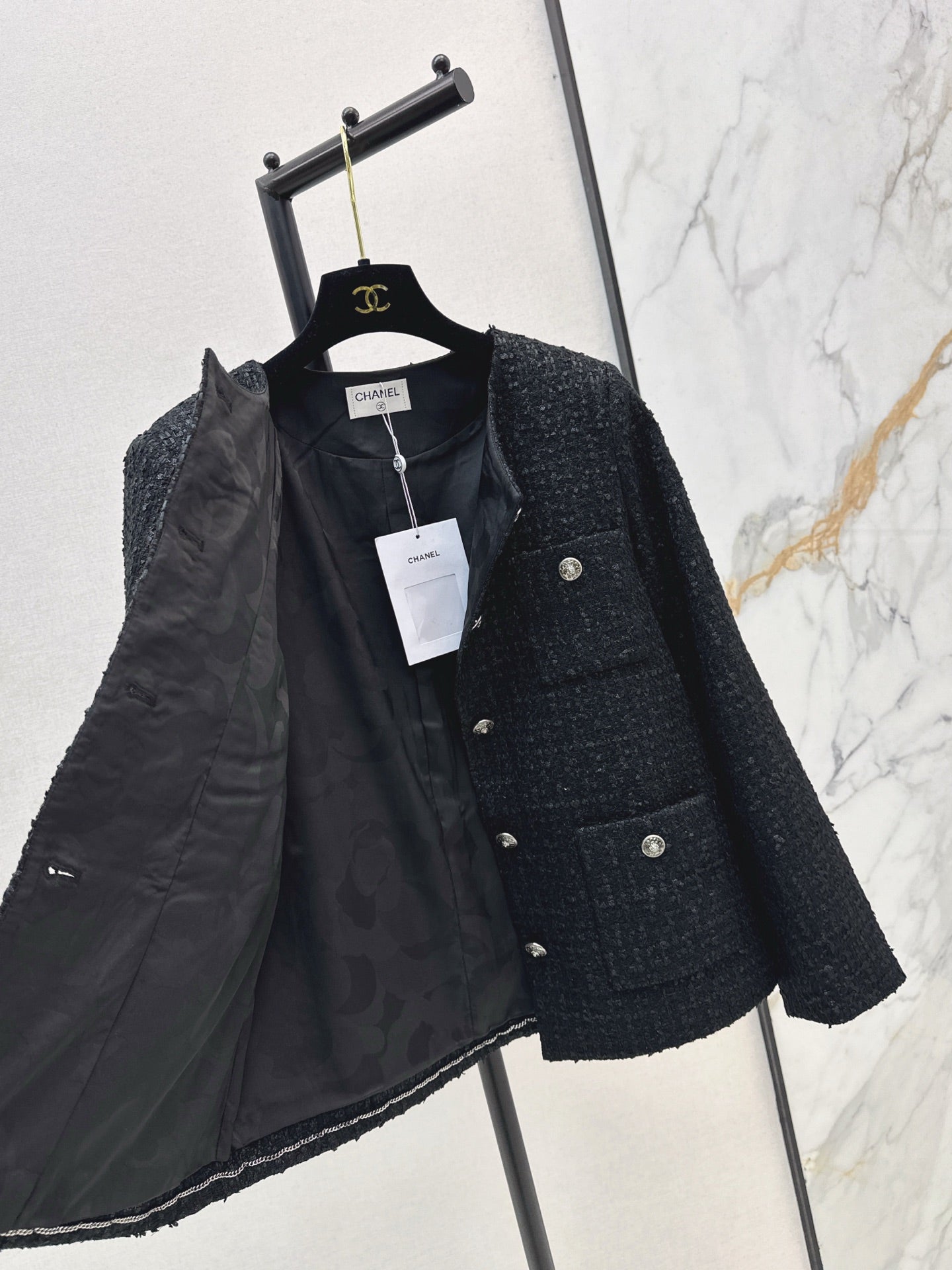 C*nel 25fw knitted jacket