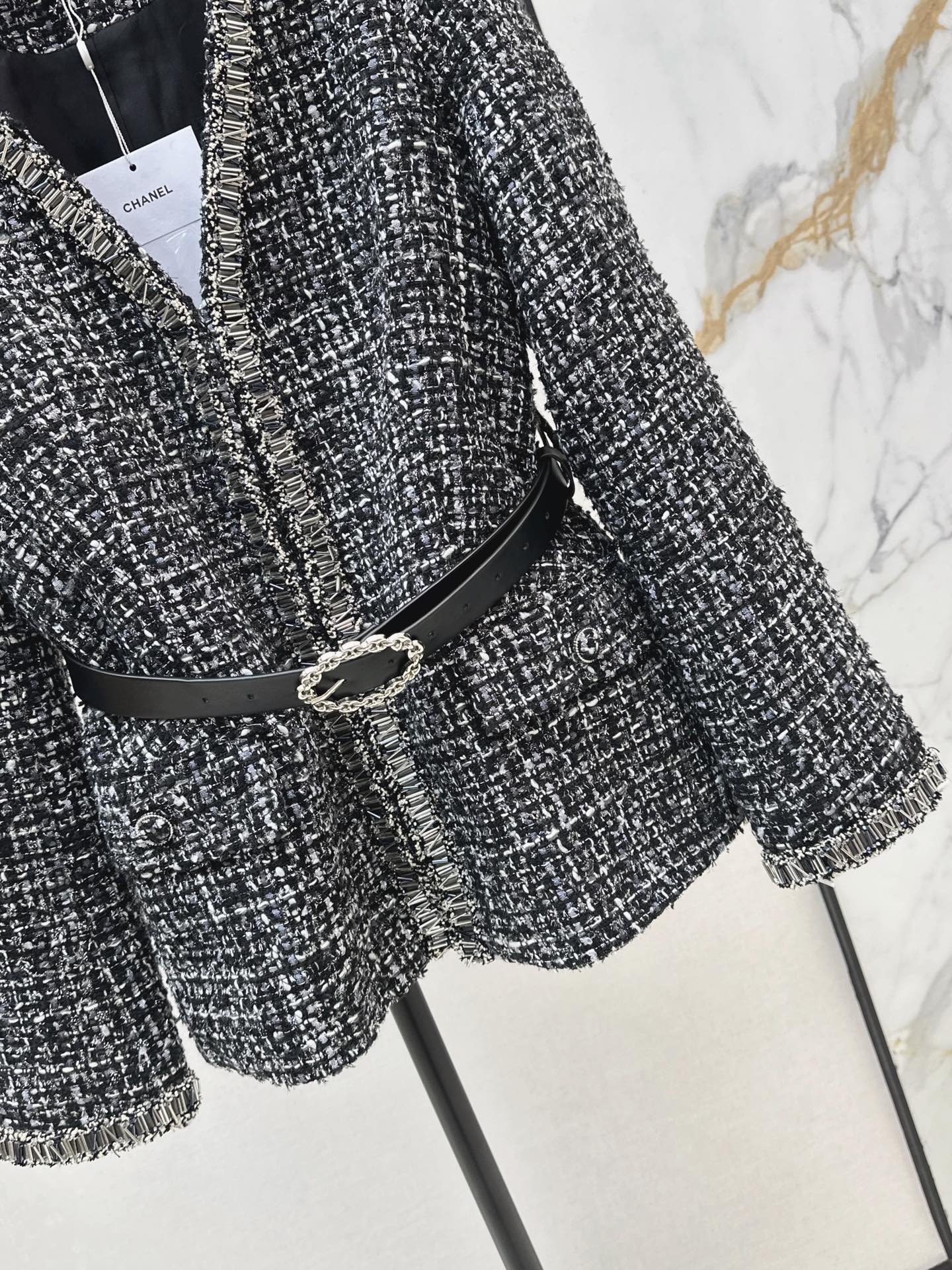 C*nel 25fw knitted jacket
