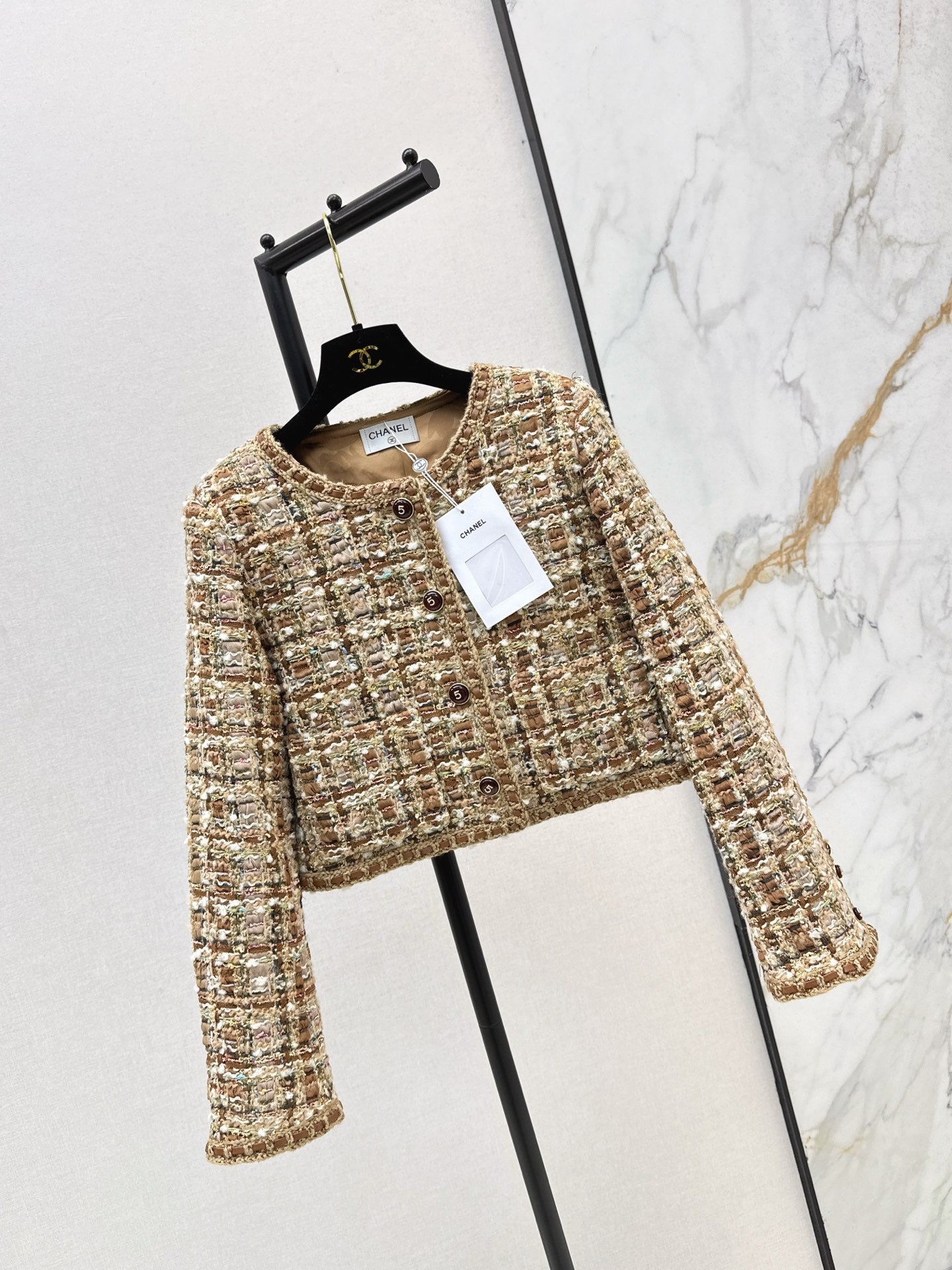 C*nel 25fw knitted jacket