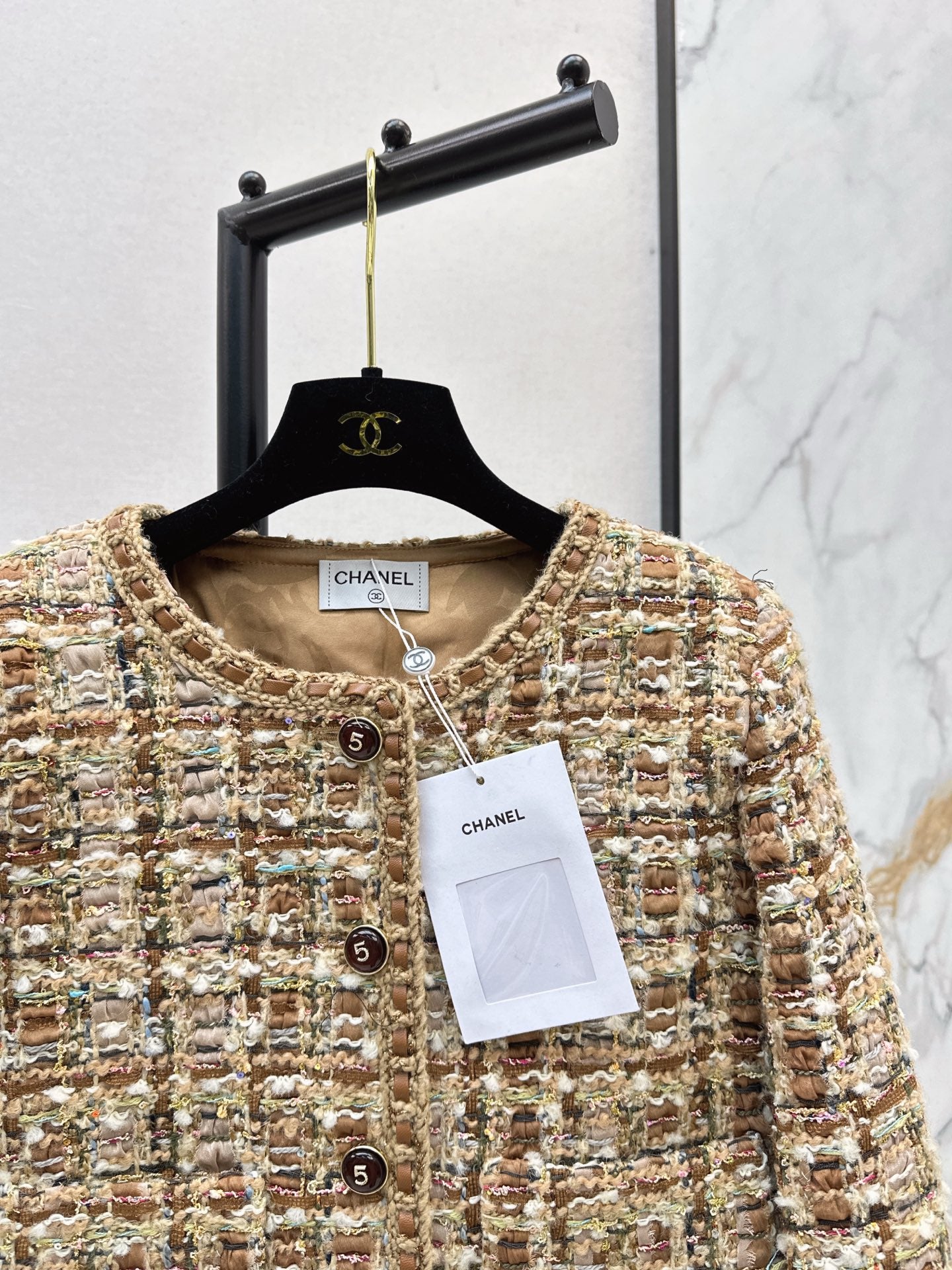 C*nel 25fw knitted jacket