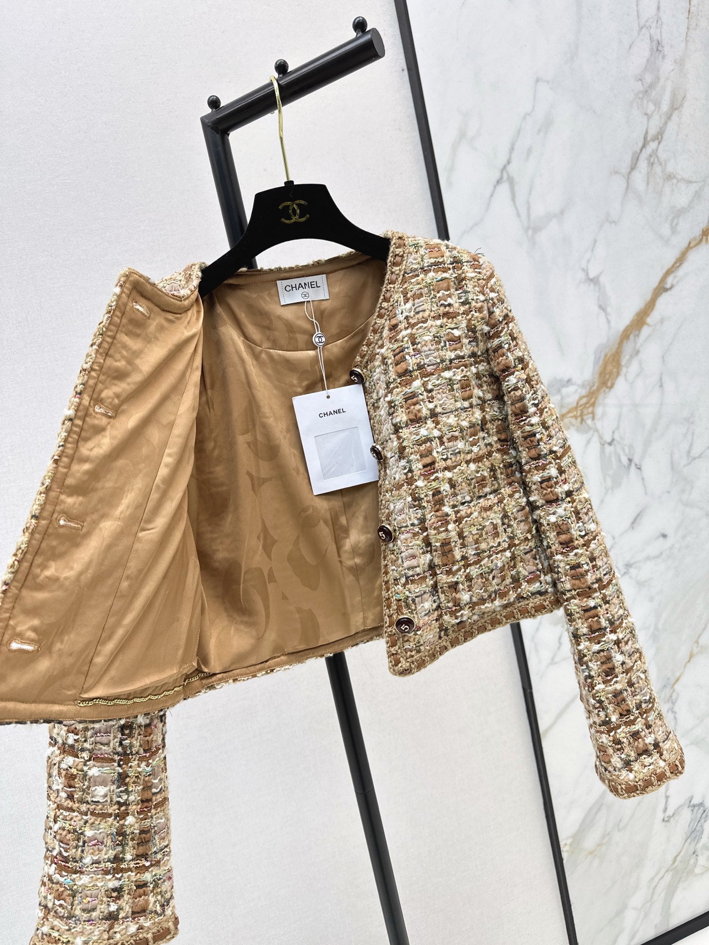 C*nel 25fw knitted jacket