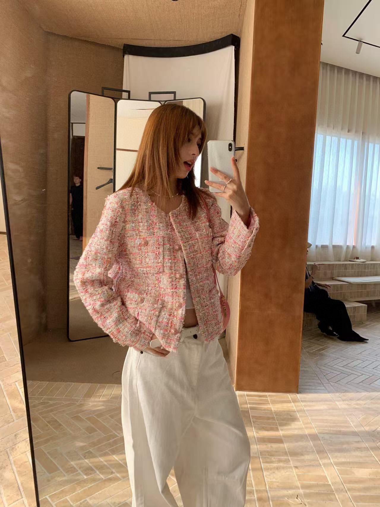 C*nel 25fw knitted jacket