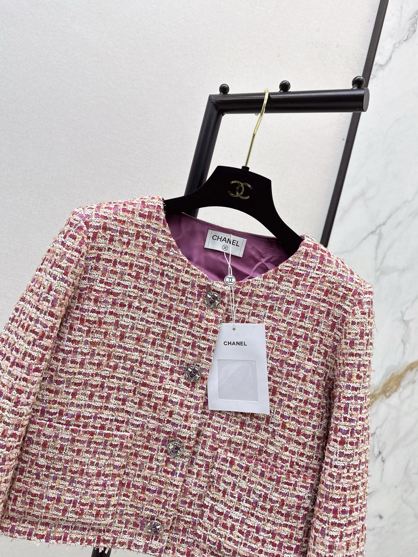 C*nel 25fw knitted jacket