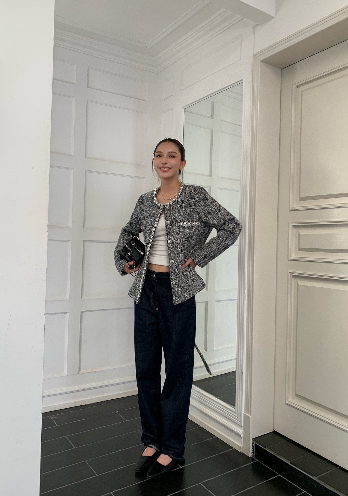 C*nel 25fw knitted jacket