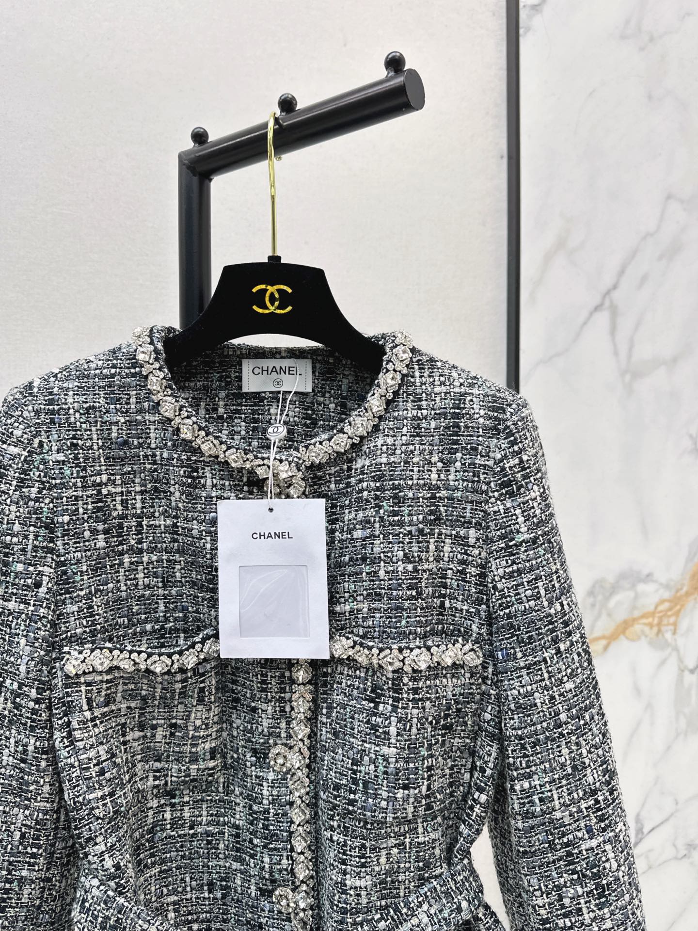 C*nel 25fw knitted jacket