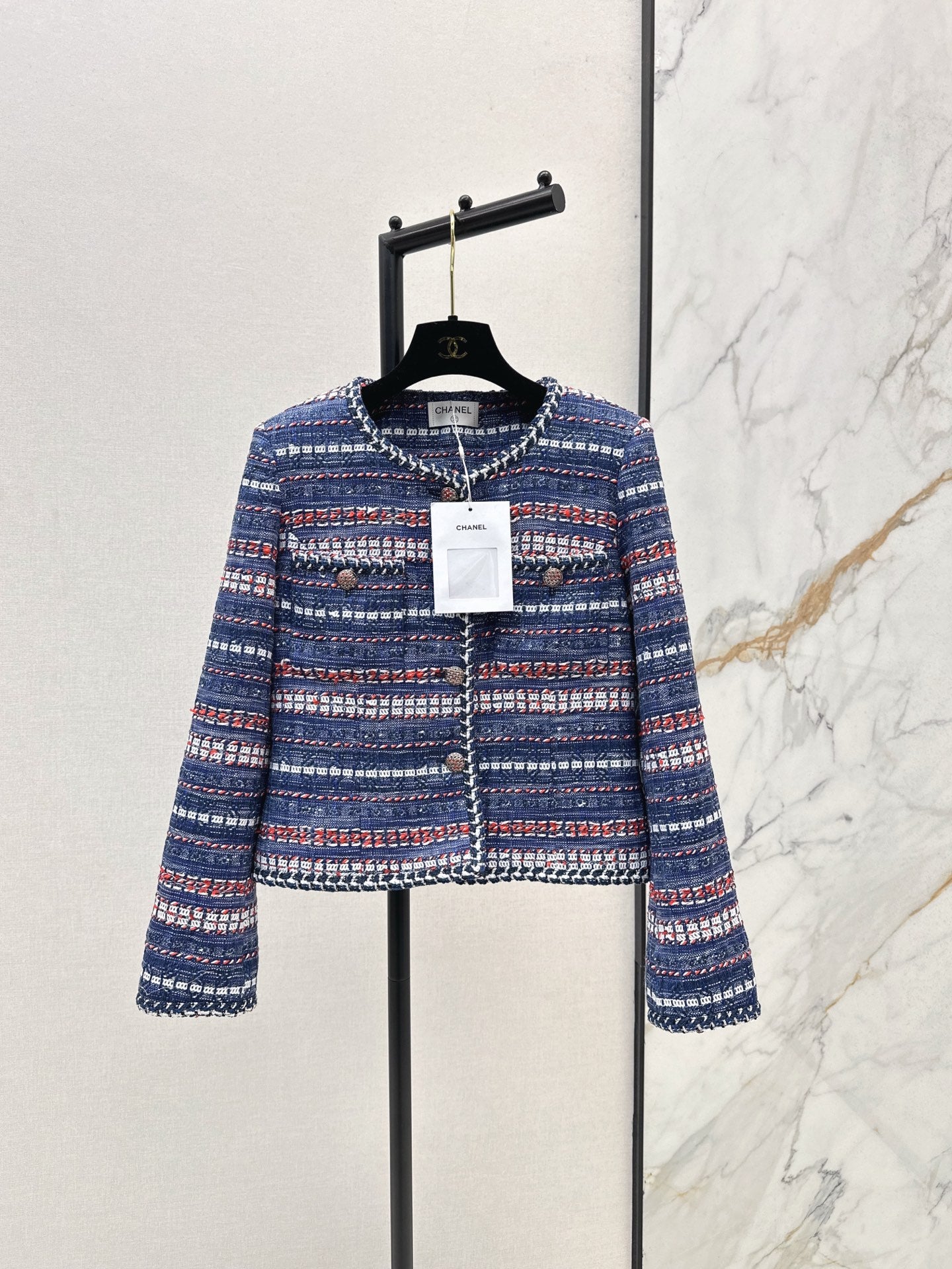 C*nel 25fw knitted jacket