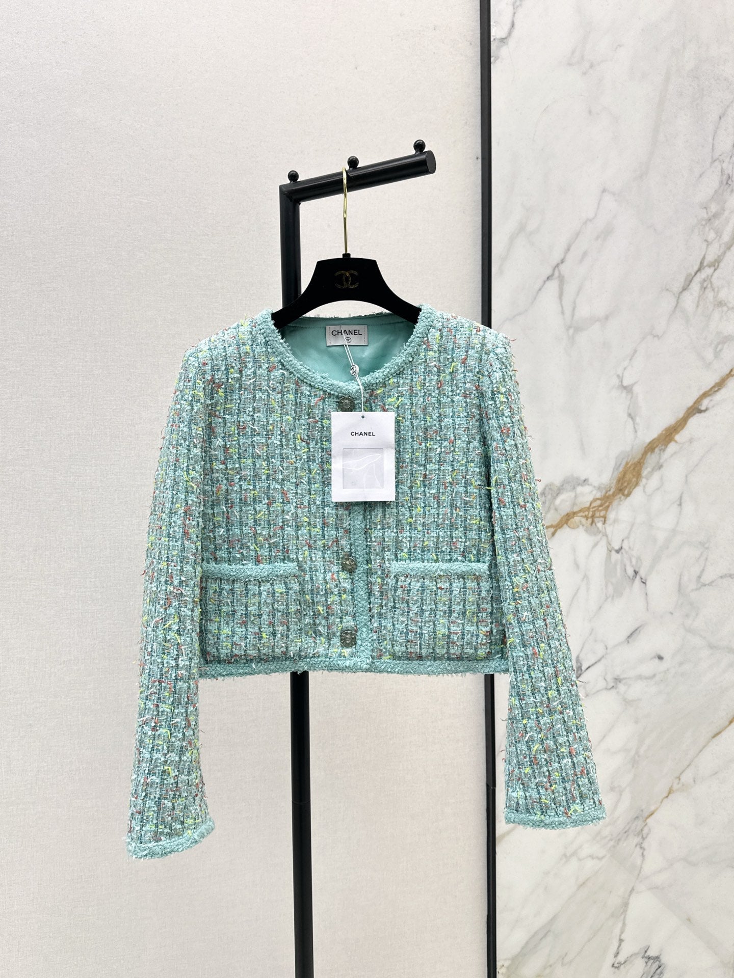 C*nel 25fw knitted jacket