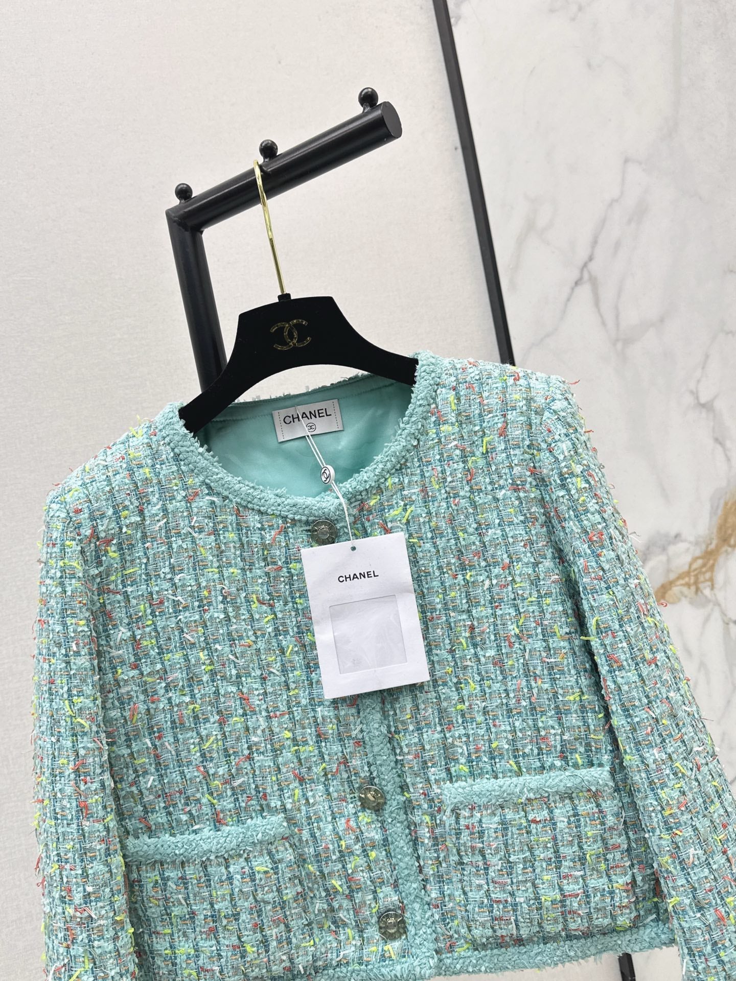 C*nel 25fw knitted jacket