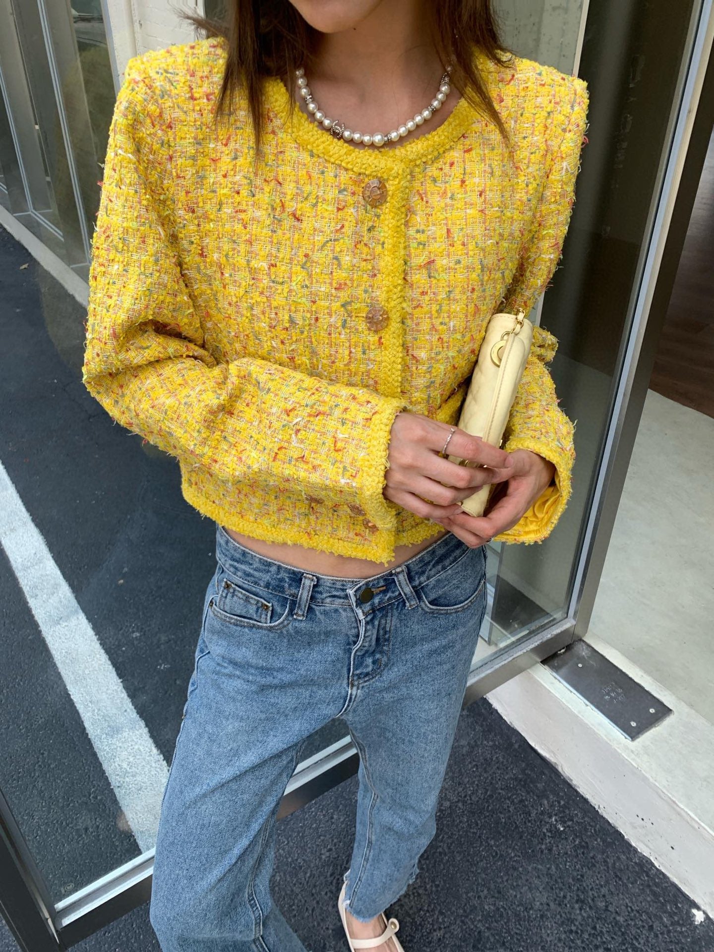 C*nel 25fw knitted jacket