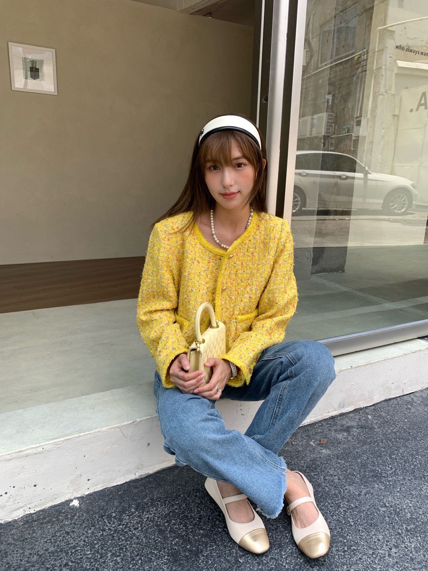 C*nel 25fw knitted jacket