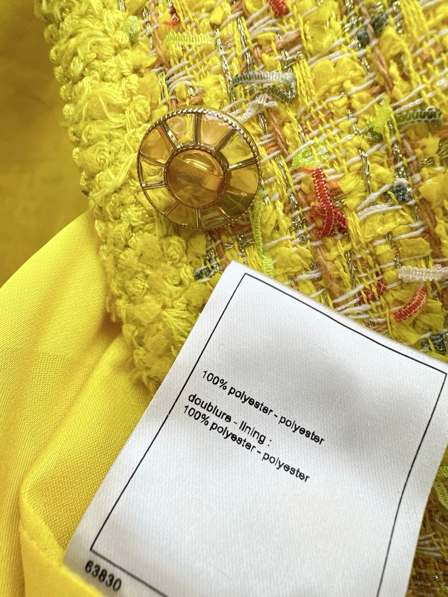 C*nel 25fw knitted jacket