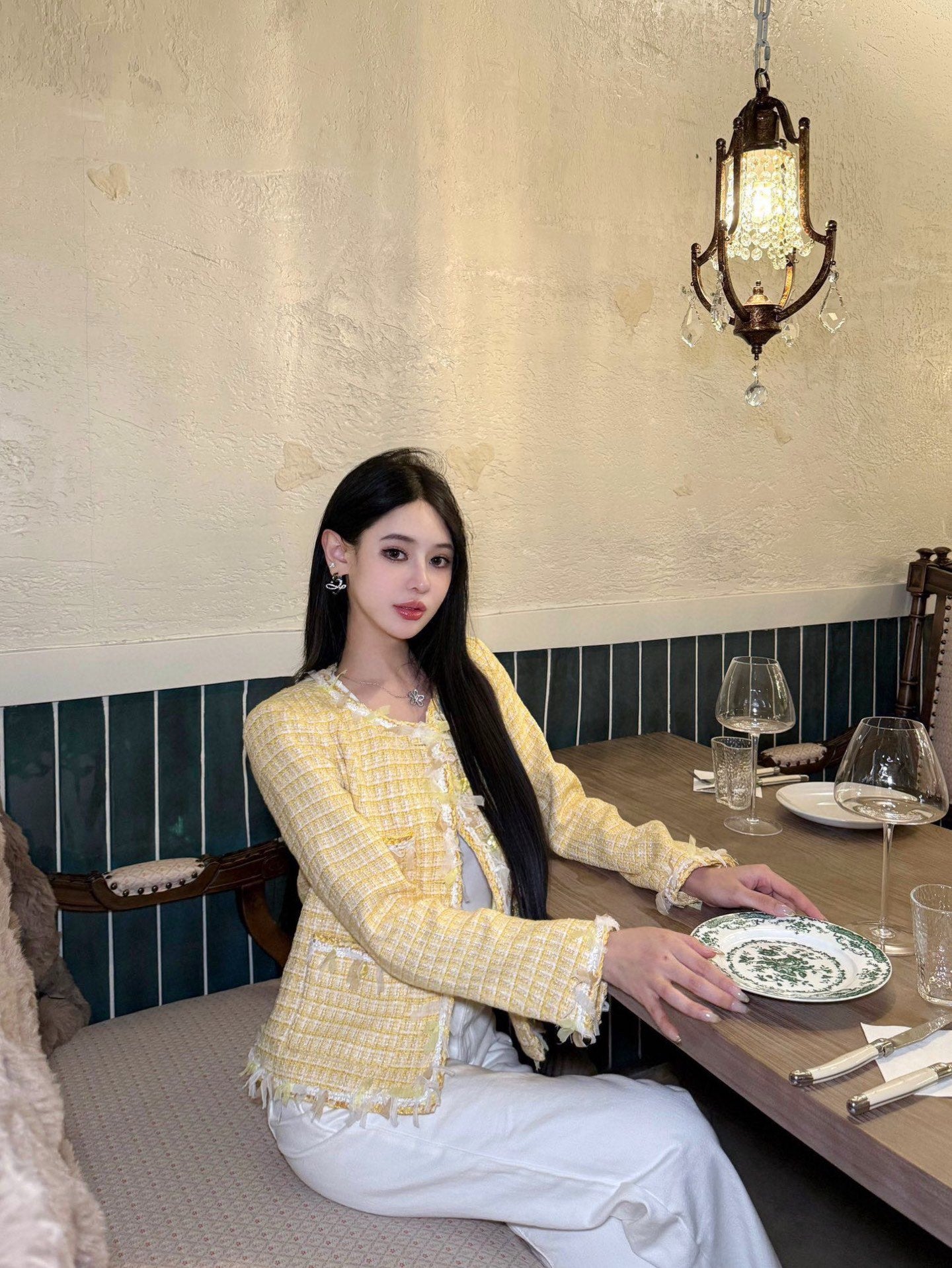 C*nel 25fw knitted jacket