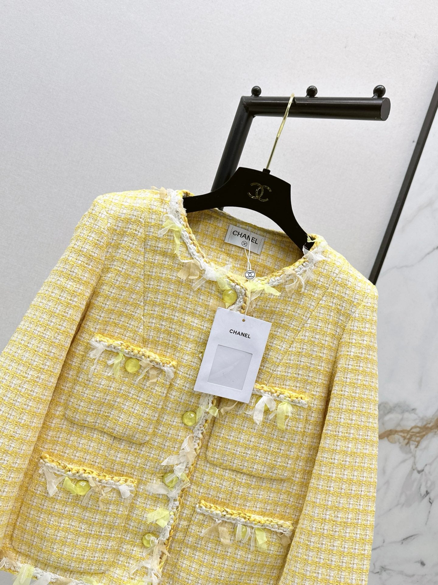 C*nel 25fw knitted jacket