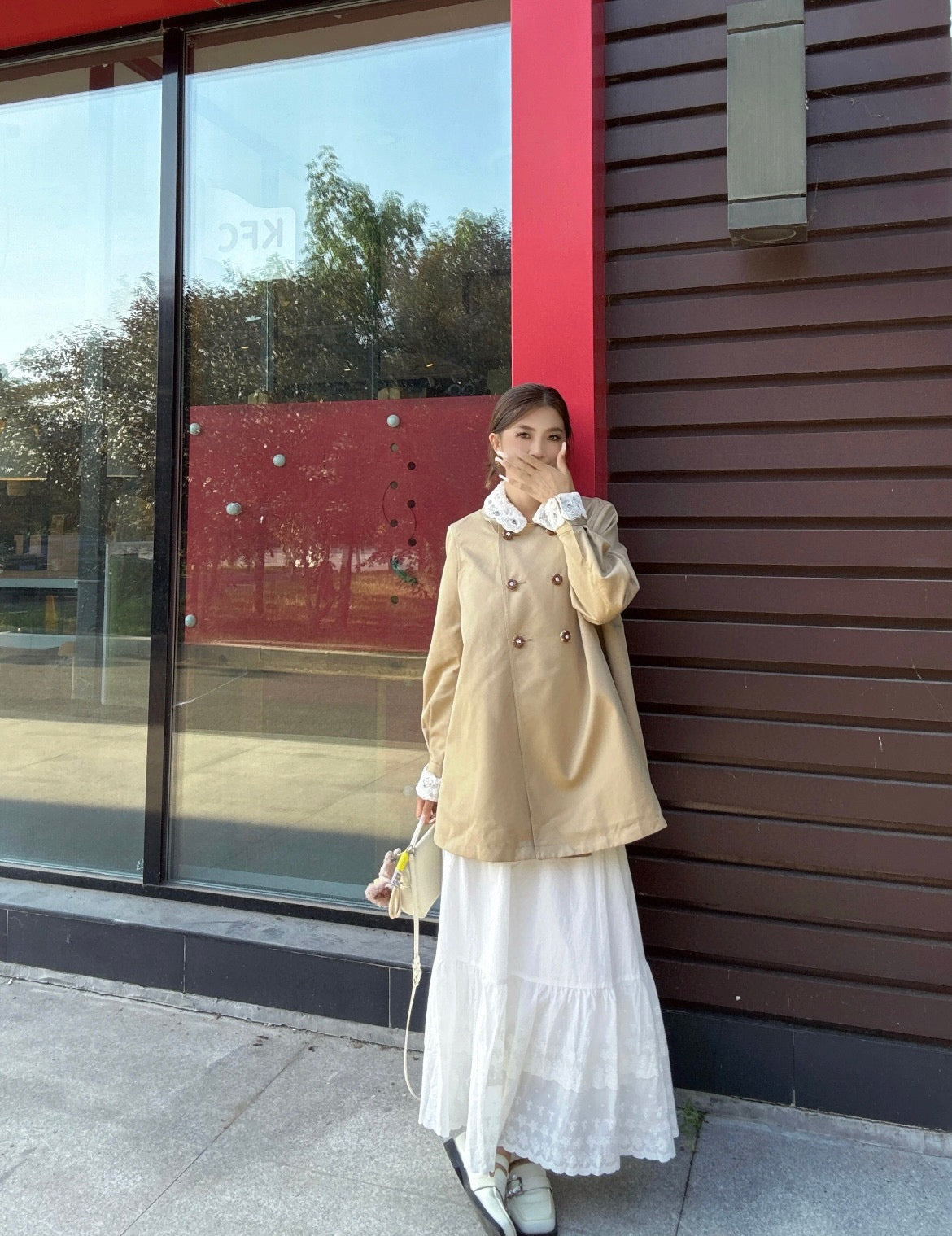 Valen* 25fw lace jacket