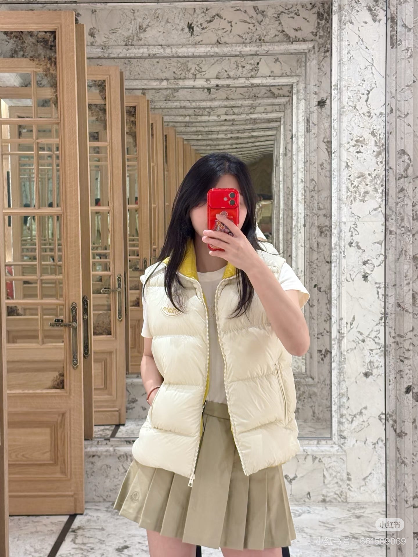 Monc* 25fw vest jacket