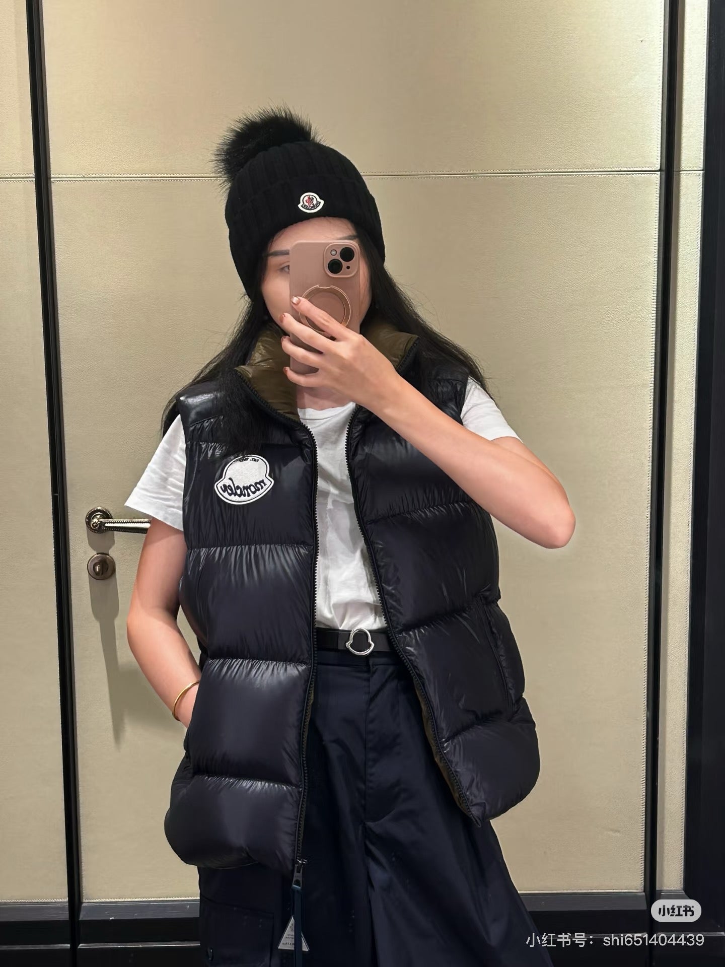 Monc* 25fw vest jacket
