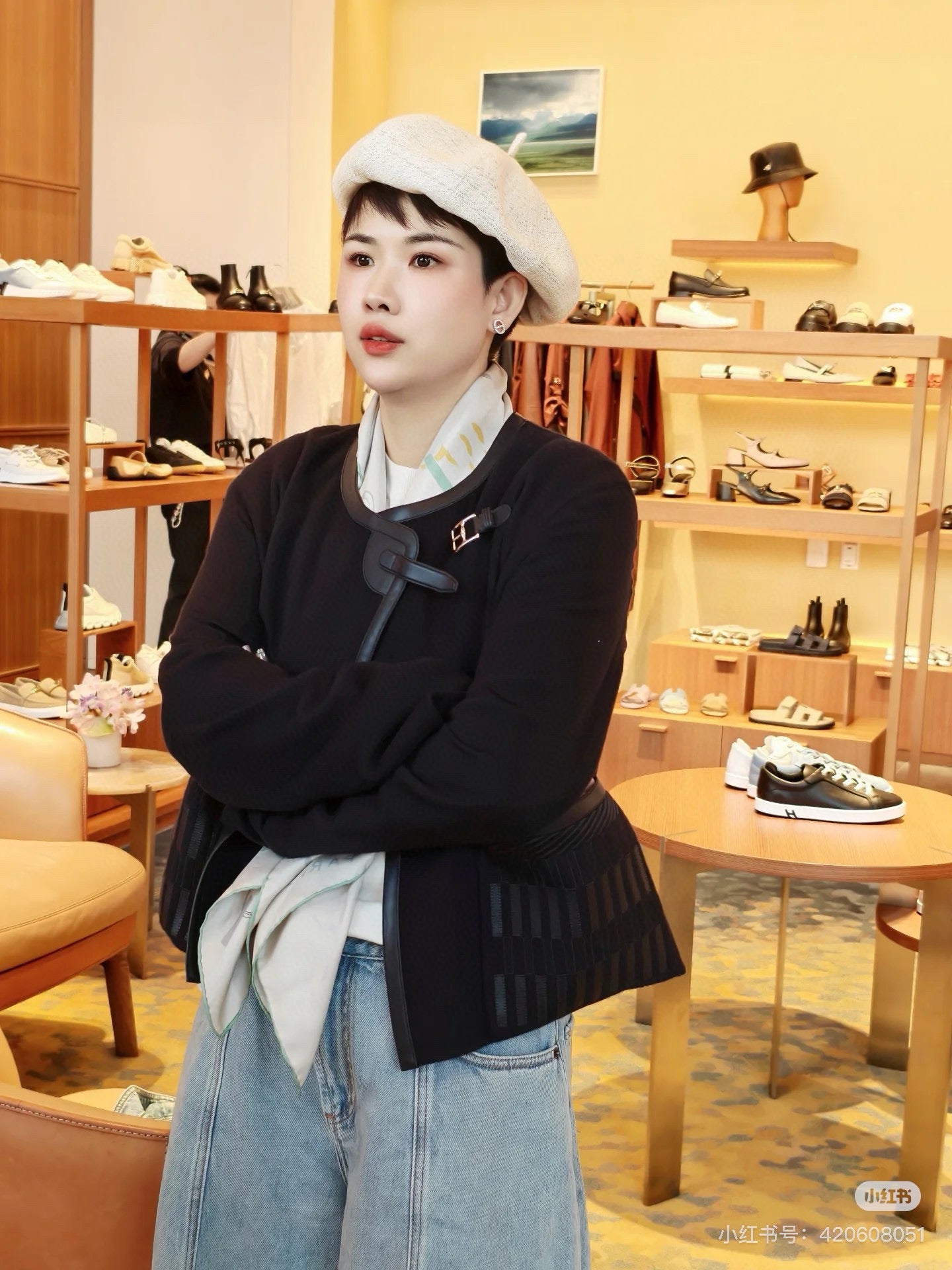 Herm* 25fw cashmere jacket