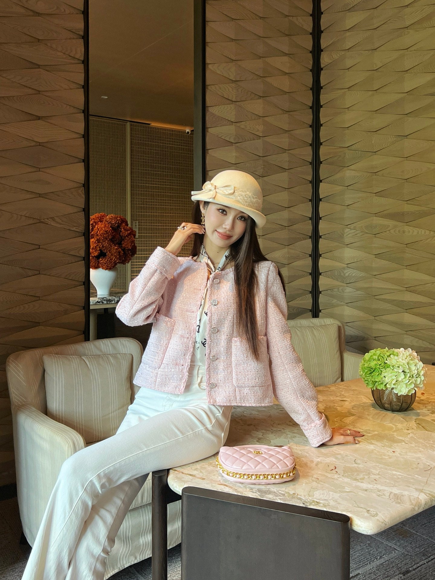 C*nel 25fw knitted jacket