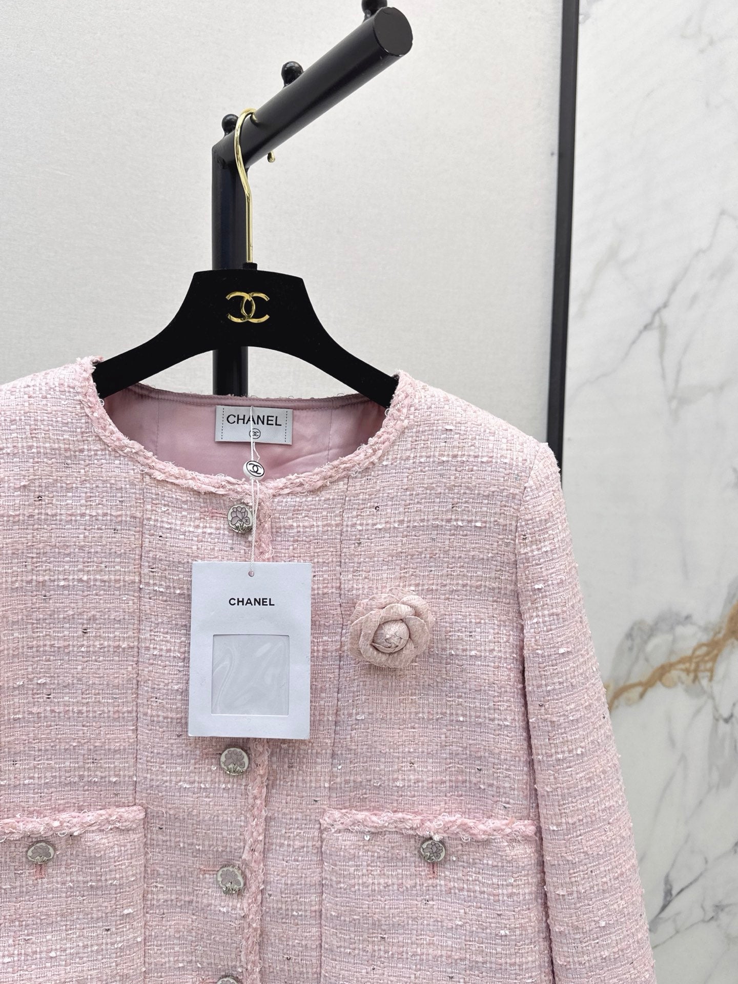 C*nel 25fw knitted jacket