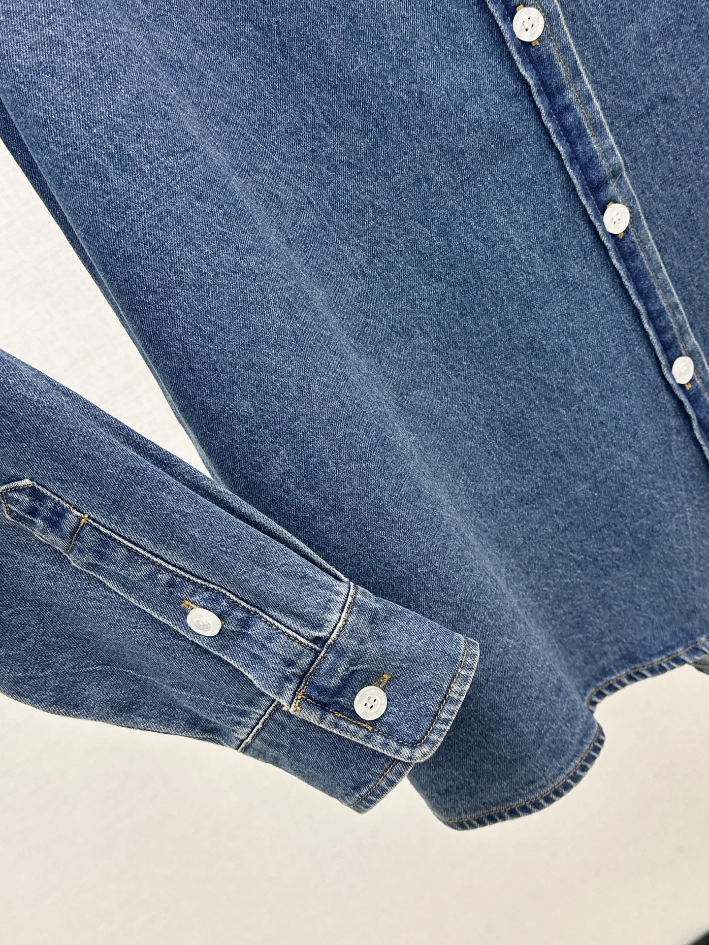 M*u 25fw denim shirt