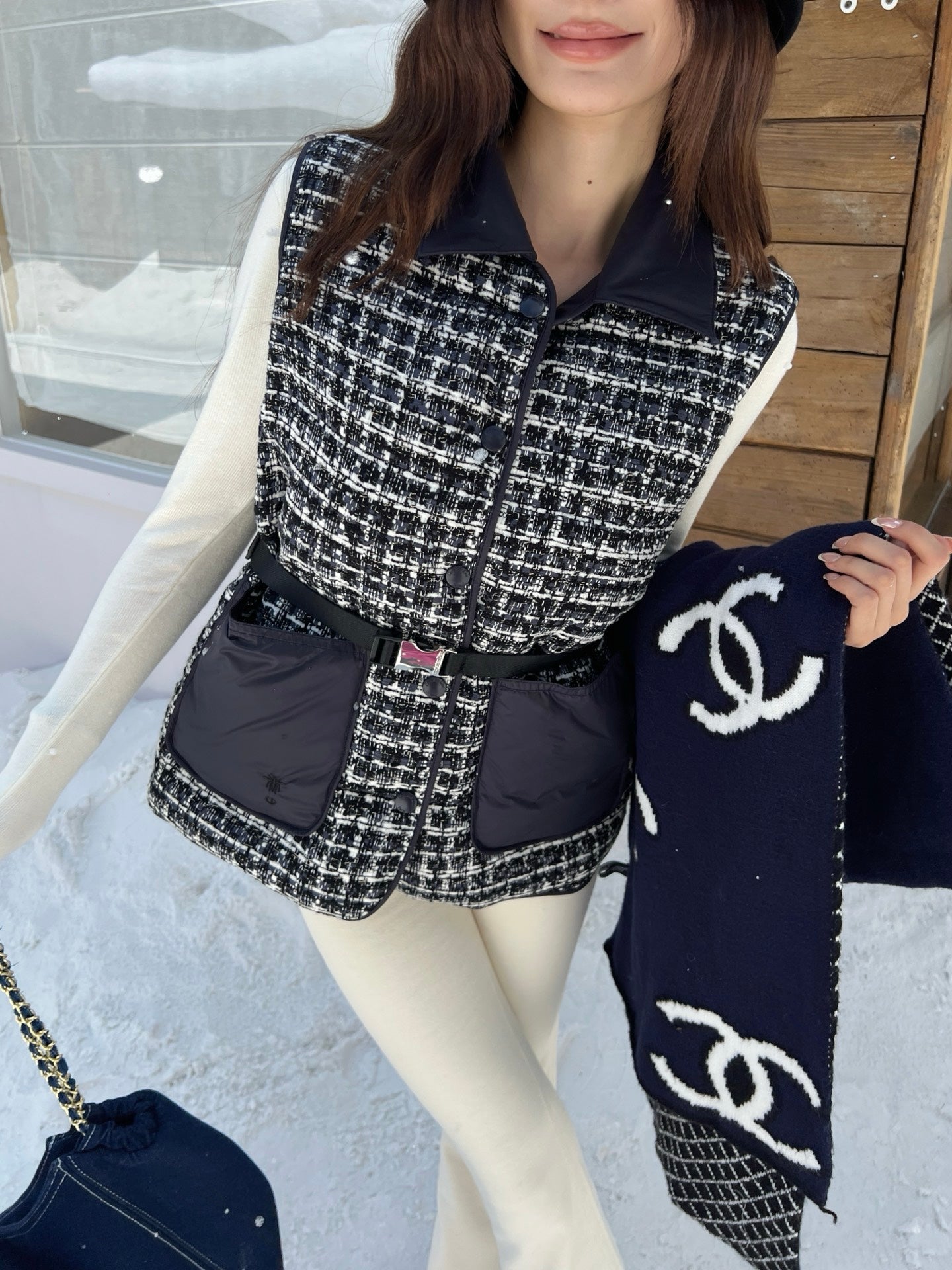 D*r 25fw knitted down vest
